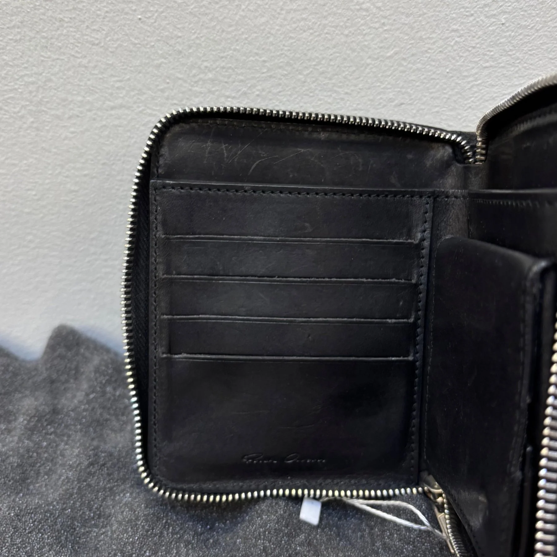 SS14 Rick Owens ‘VISCOUS’ Embroidered Wallet - Image 11