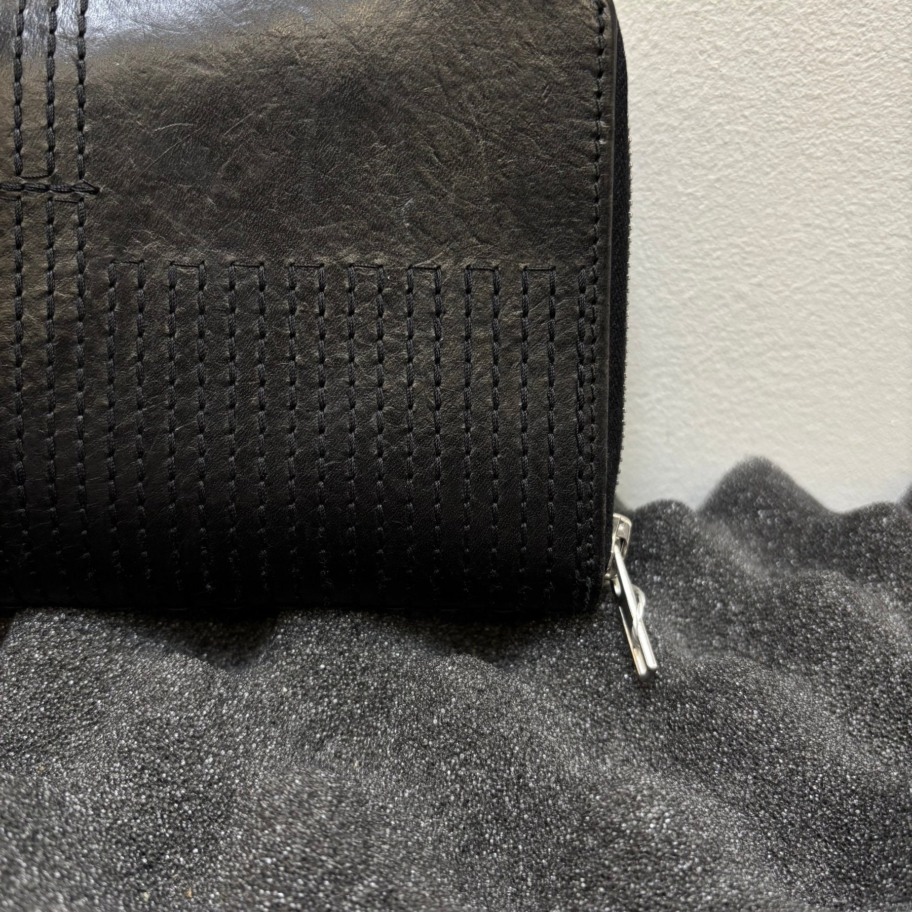 SS14 Rick Owens ‘VISCOUS’ Embroidered Wallet - Image 4
