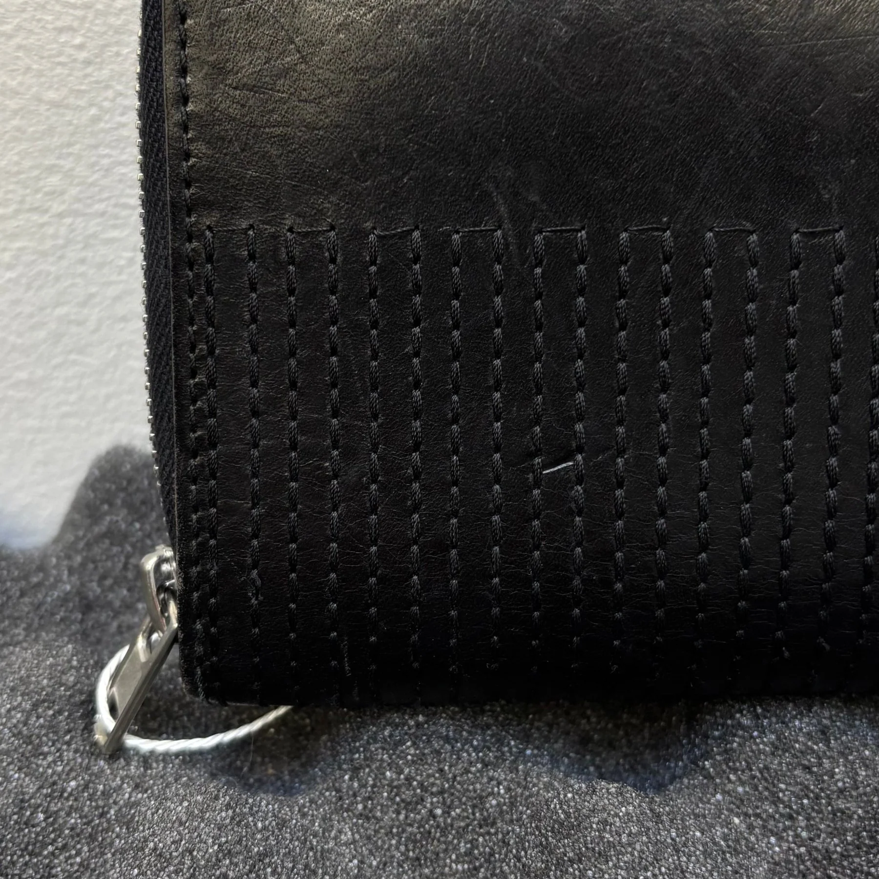 SS14 Rick Owens ‘VISCOUS’ Embroidered Wallet - Image 6
