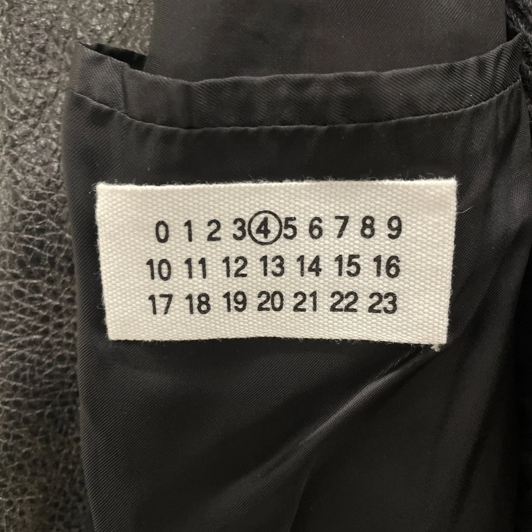 SS15 Maison Margiela Hybrid Calf Leather Wool Sweater - Image 10