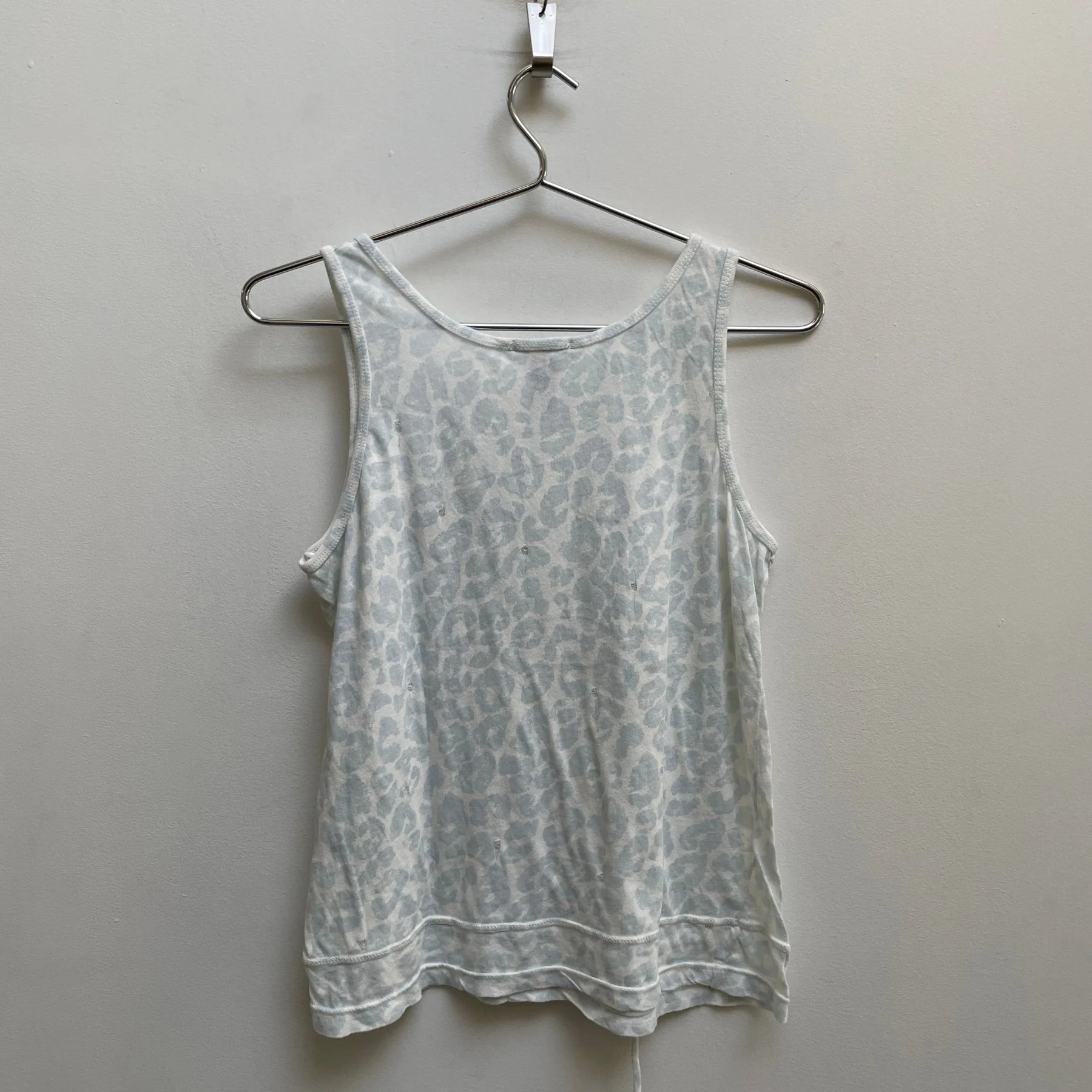 SS16 Chloé Distressed Leopard Print Tank Top - Image 2