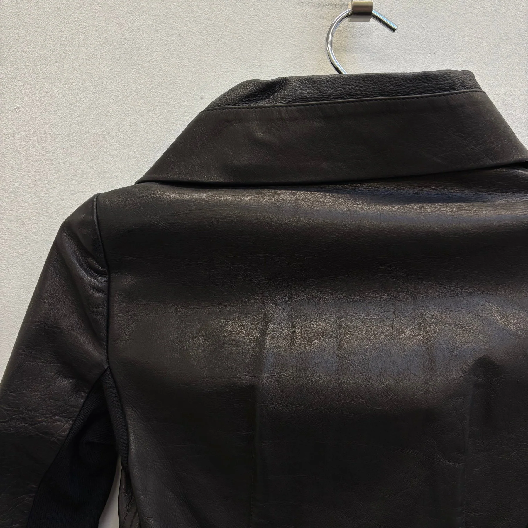 SS16 Rick Owens ‘CYCLOPS’ Naska Leather Biker Jacket - Image 10