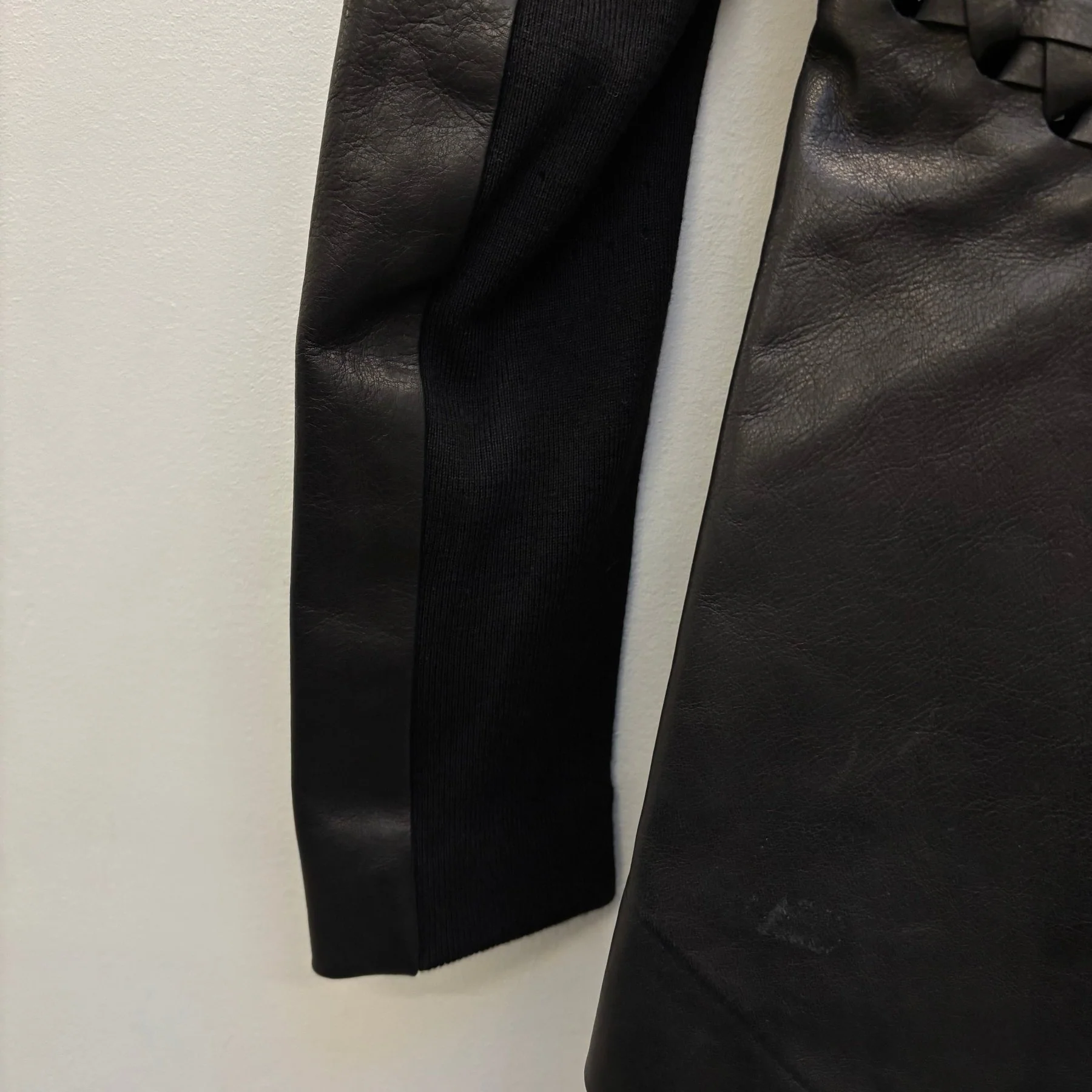 SS16 Rick Owens ‘CYCLOPS’ Naska Leather Biker Jacket - Image 13