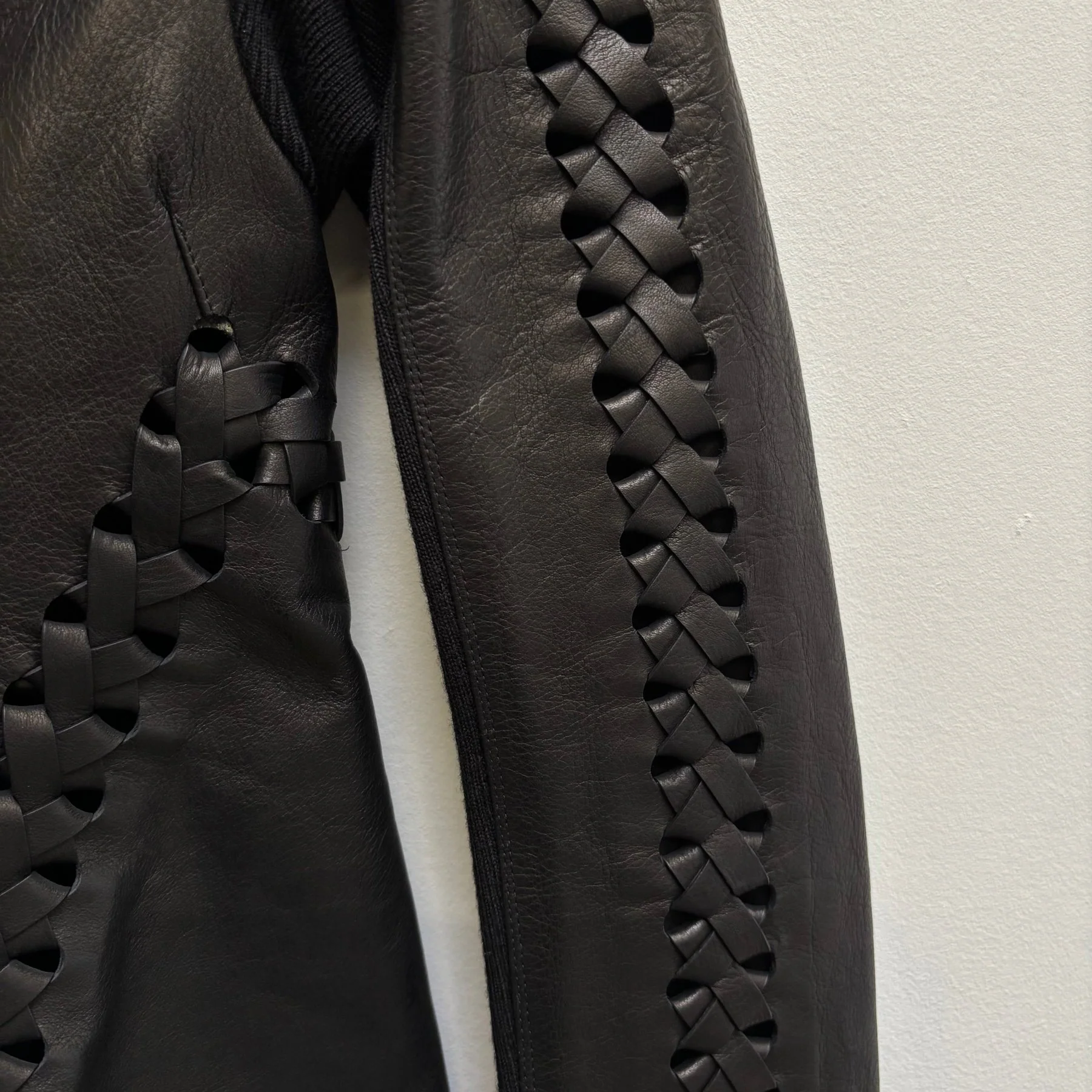 SS16 Rick Owens ‘CYCLOPS’ Naska Leather Biker Jacket - Image 8
