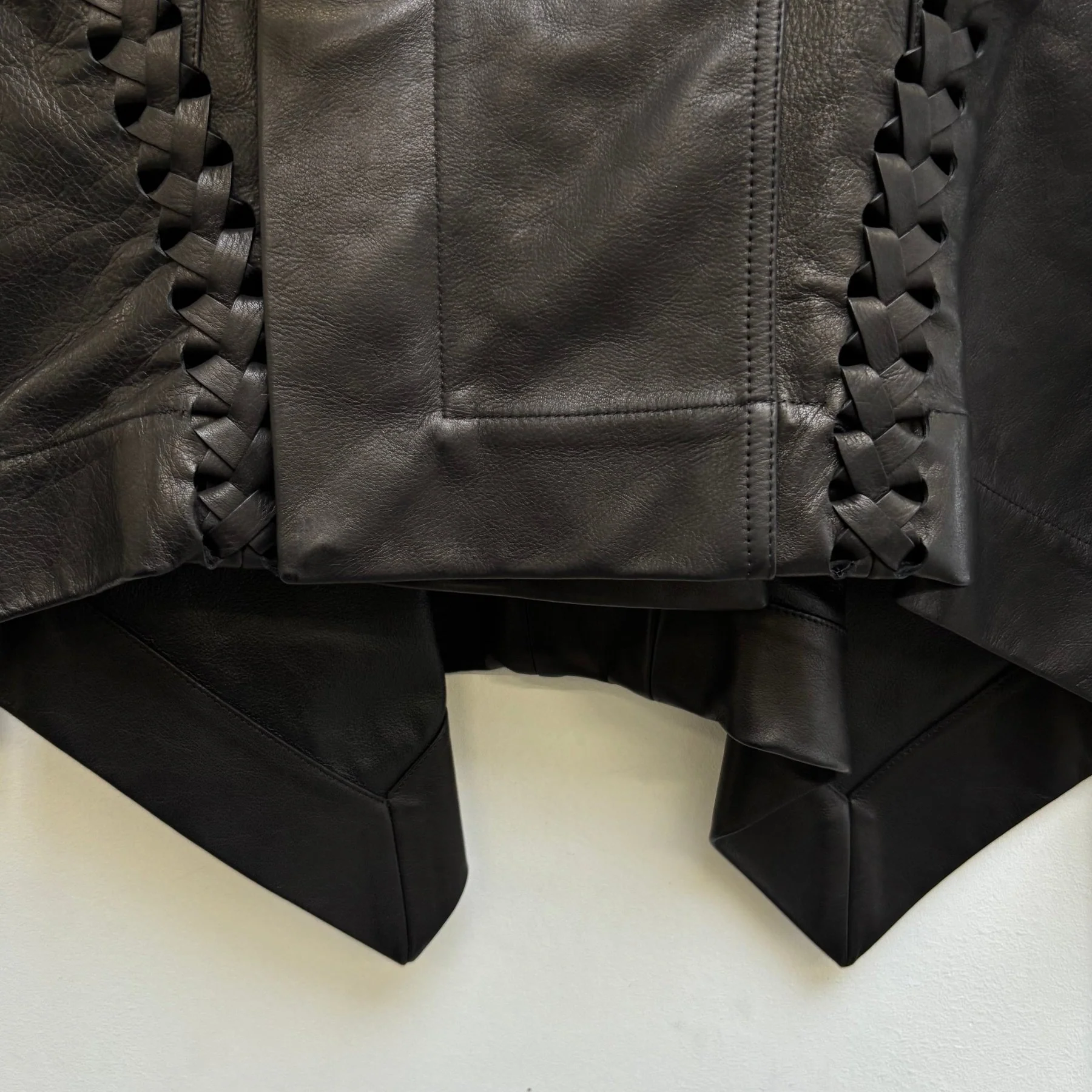 SS16 Rick Owens ‘CYCLOPS’ Naska Leather Biker Jacket - Image 9