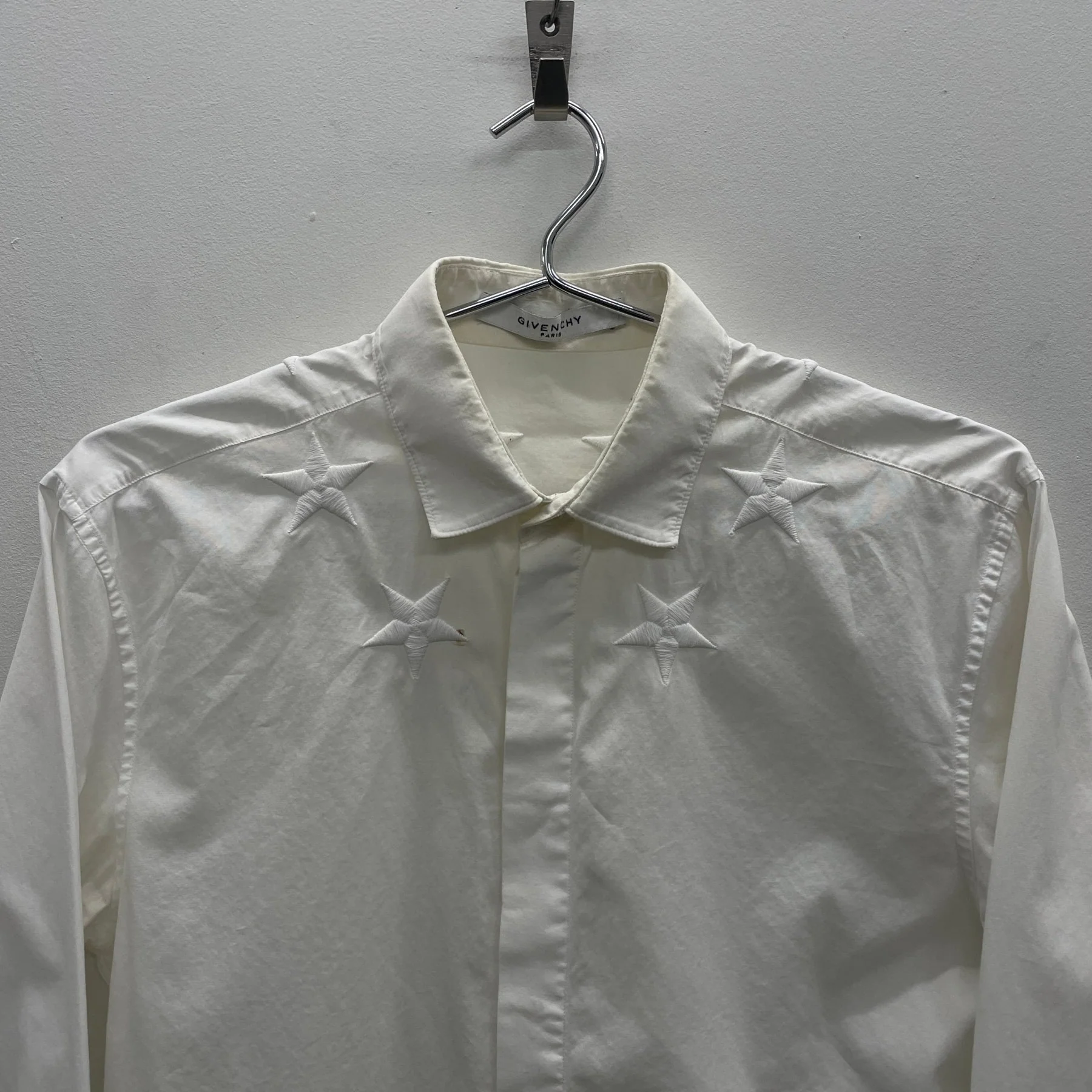 SS17 Givenchy by Riccardo Tisci Star Dress Shirt - Image 3