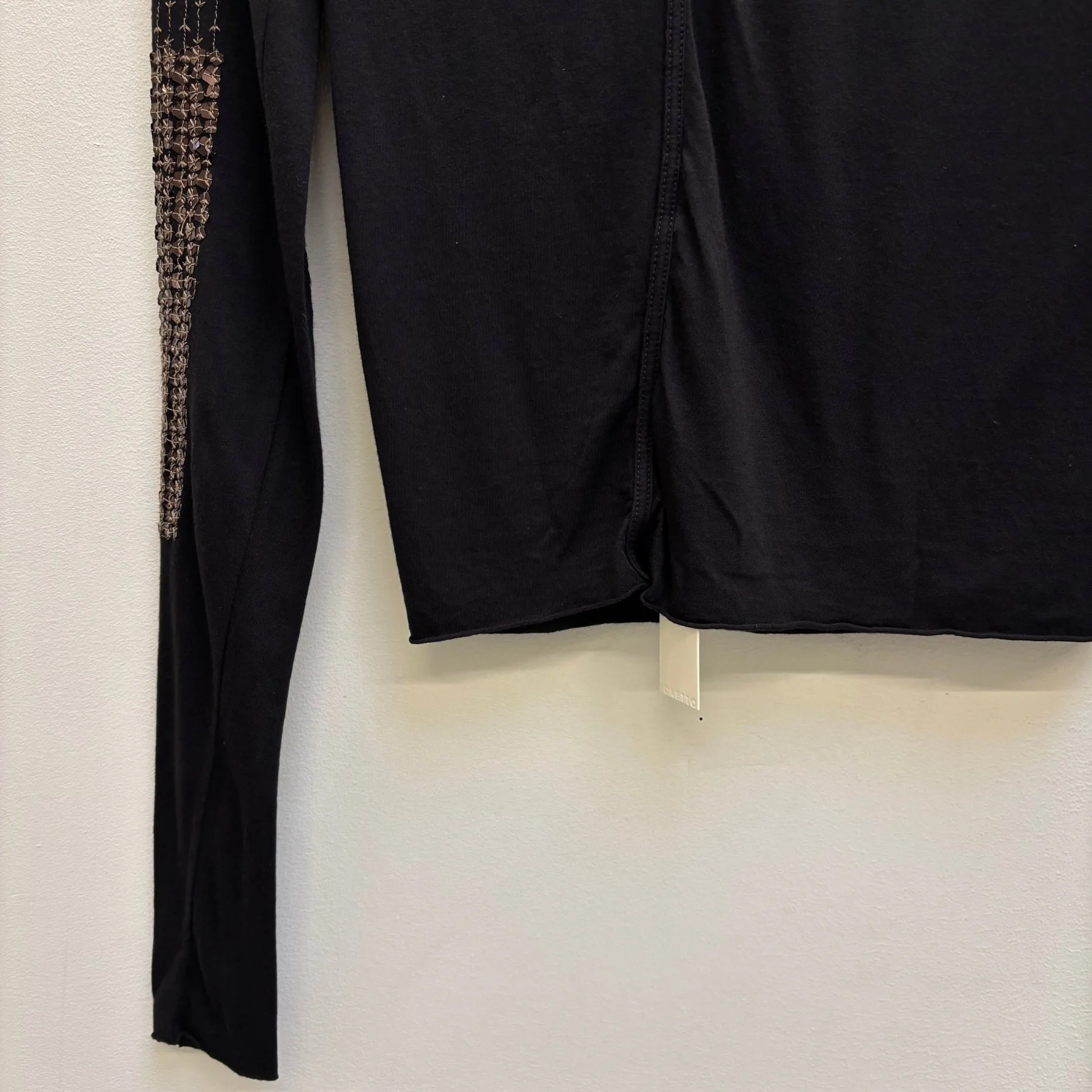 SS17 Rick Owens Lillies Sequence Long Sleeve Top - Image 9