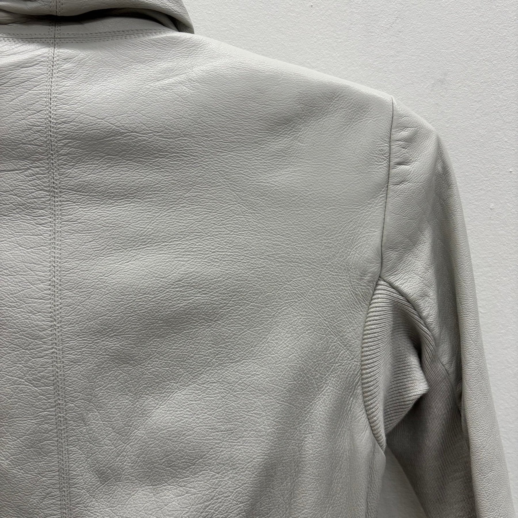 SS17 Rick Owens ‘WALRUS’ Dinge Biker Jacket - Image 11