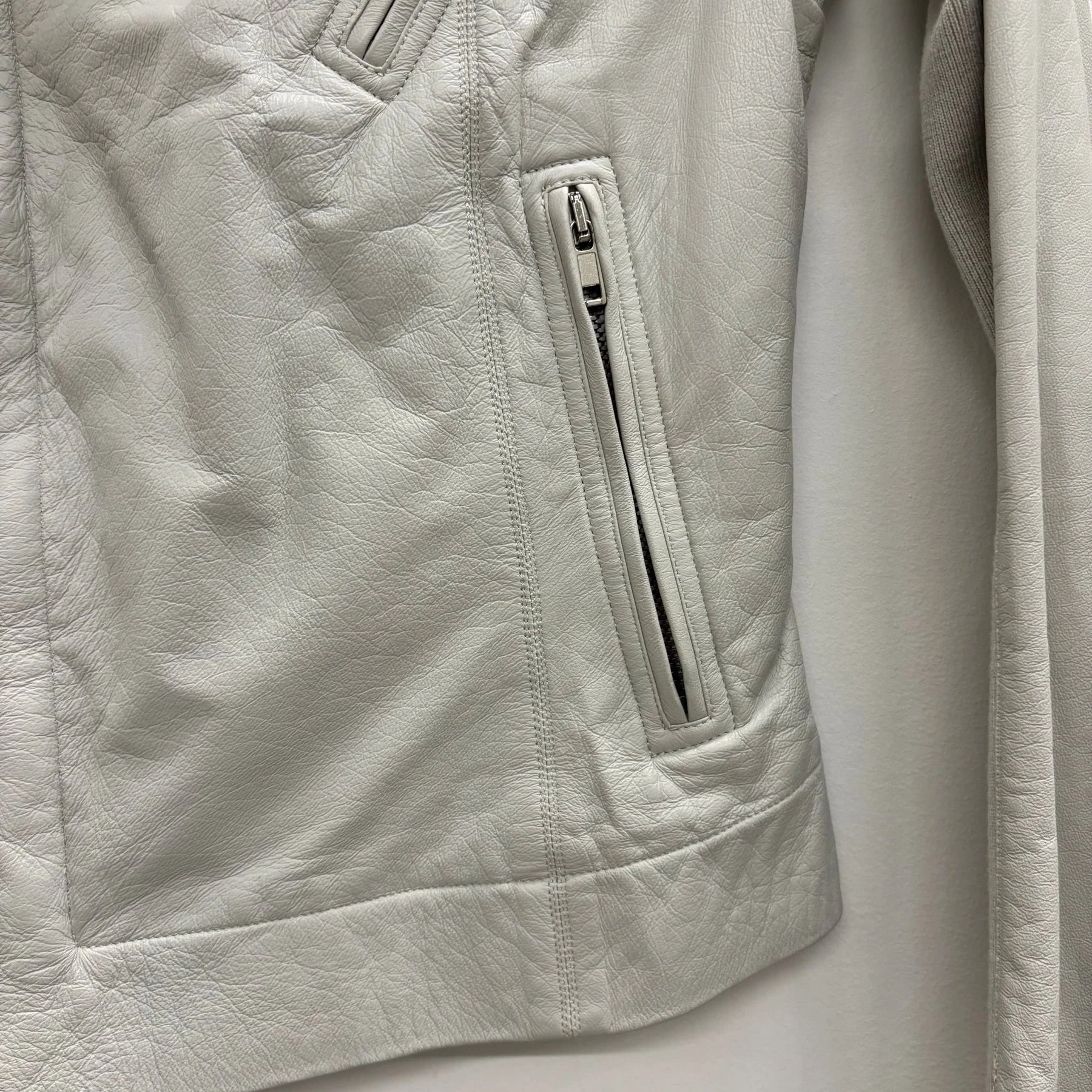 SS17 Rick Owens ‘WALRUS’ Dinge Biker Jacket - Image 7