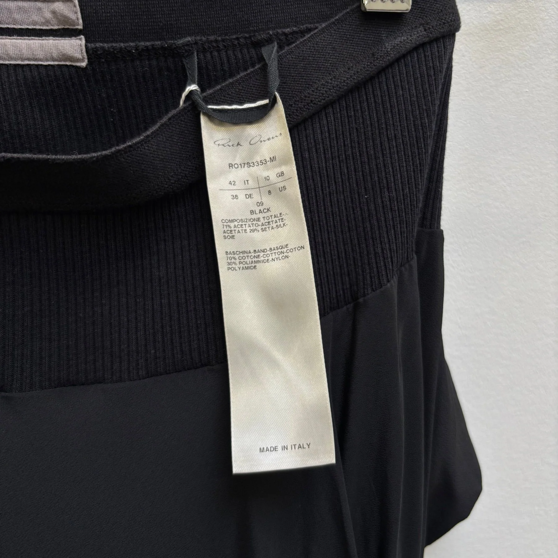 SS17 Rick Owens Walrus Skort - Image 12