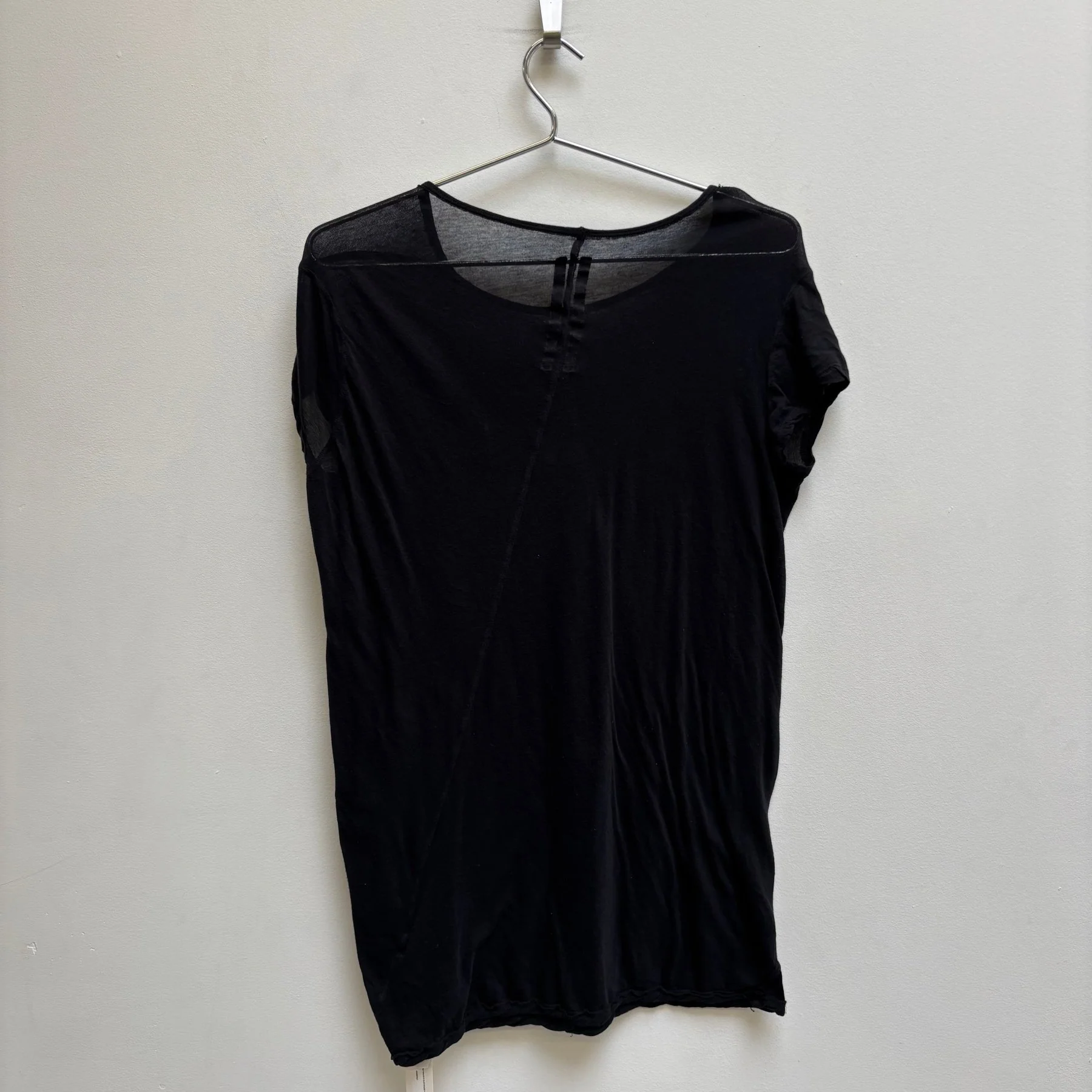 SS17 Rick Owens Sheer Walrus T-Shirt - Image 2