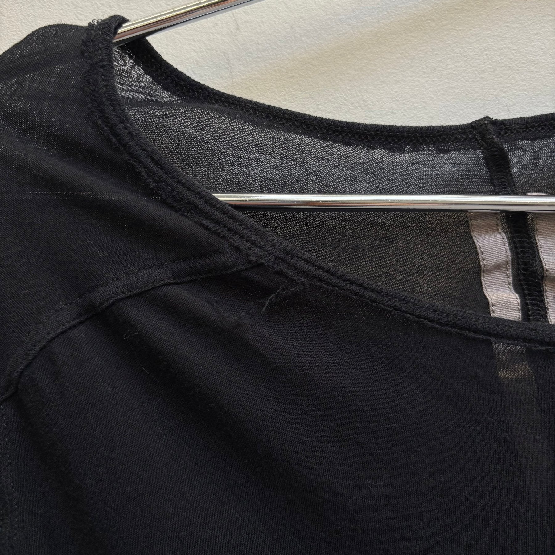 SS17 Rick Owens Sheer Walrus T-Shirt - Image 9