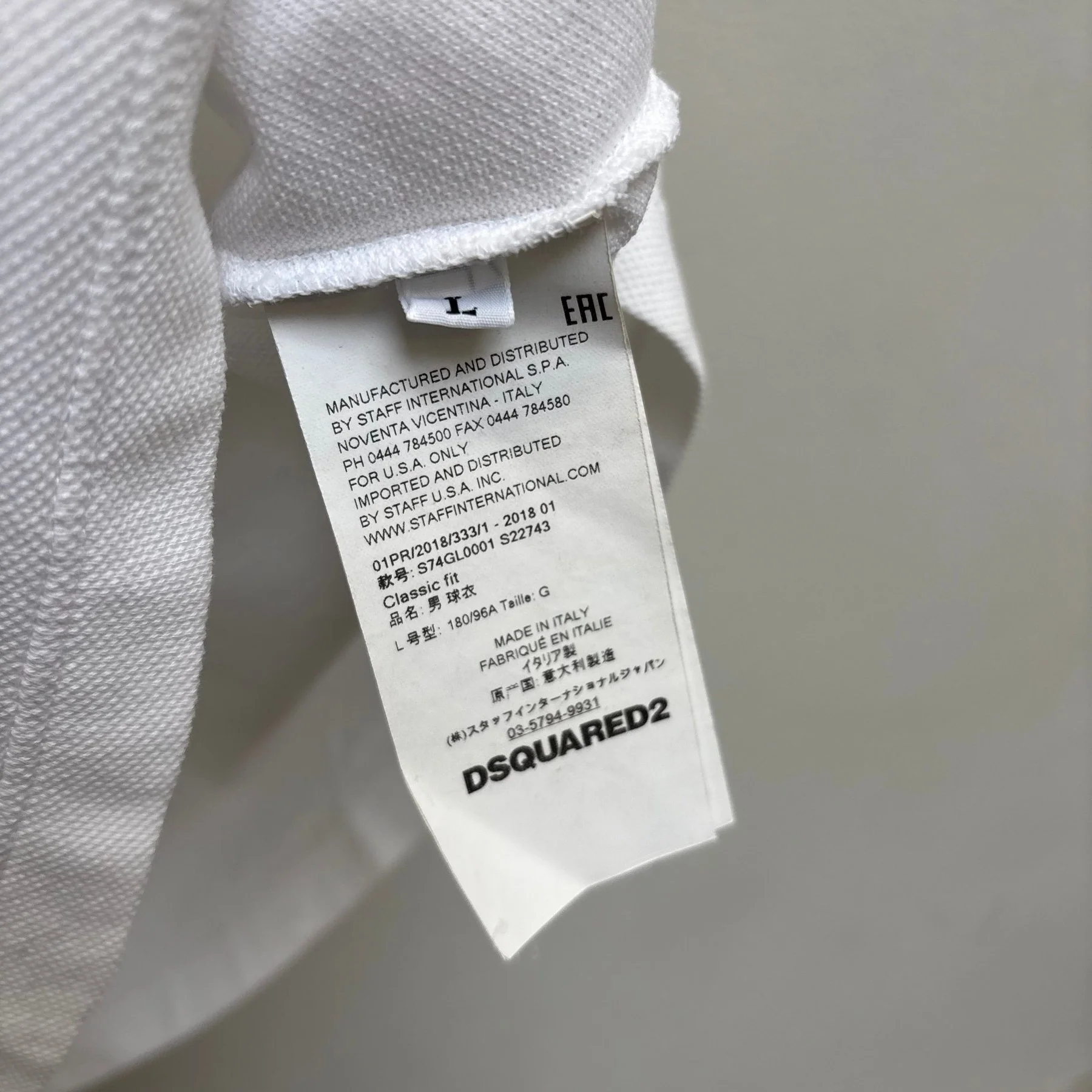 SS18 Dsquared2 Patched Polo T-shirt - Image 10