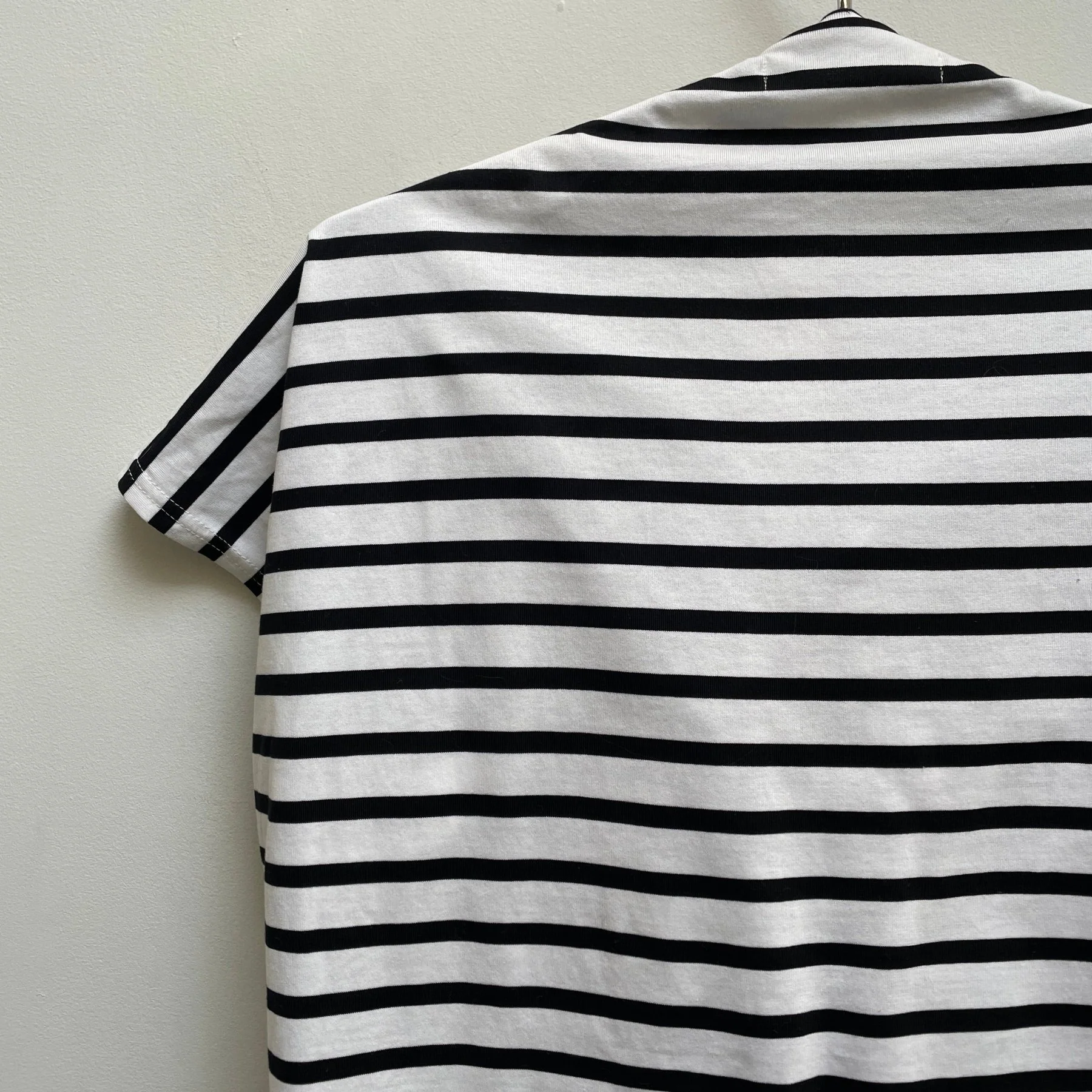 SS17 Junya Watanabe Ruched Braiding Striped Top - Image 9