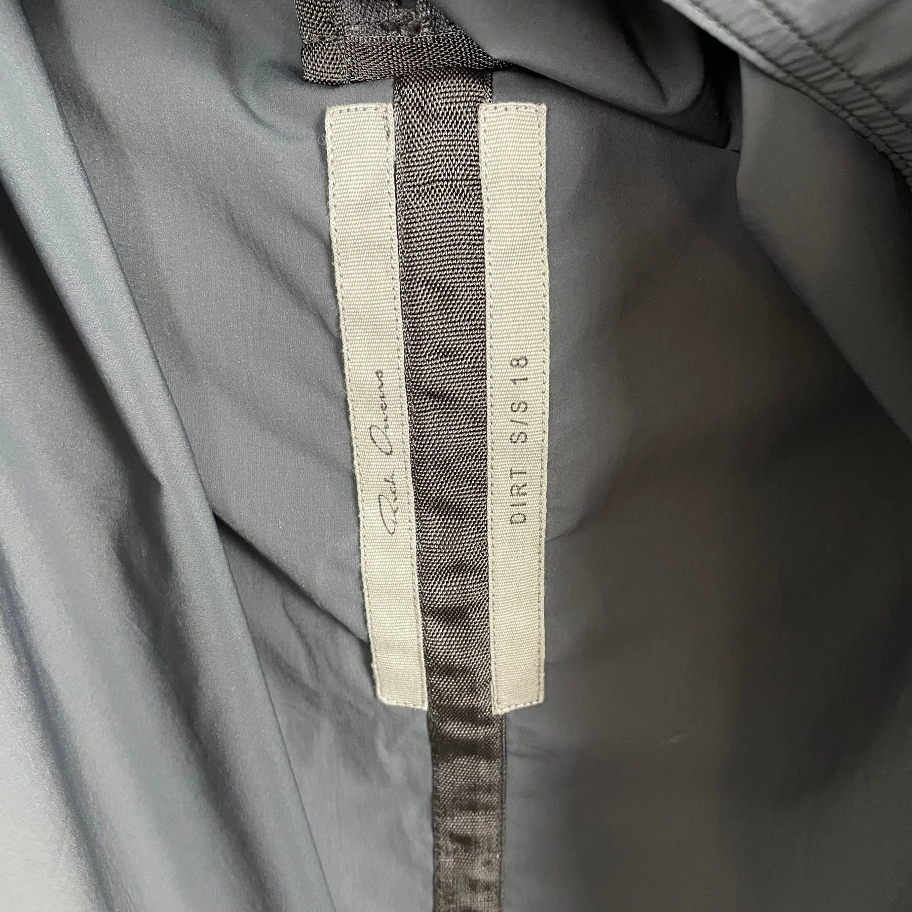 SS18 Rick Owens Iron Island Top - Image 9