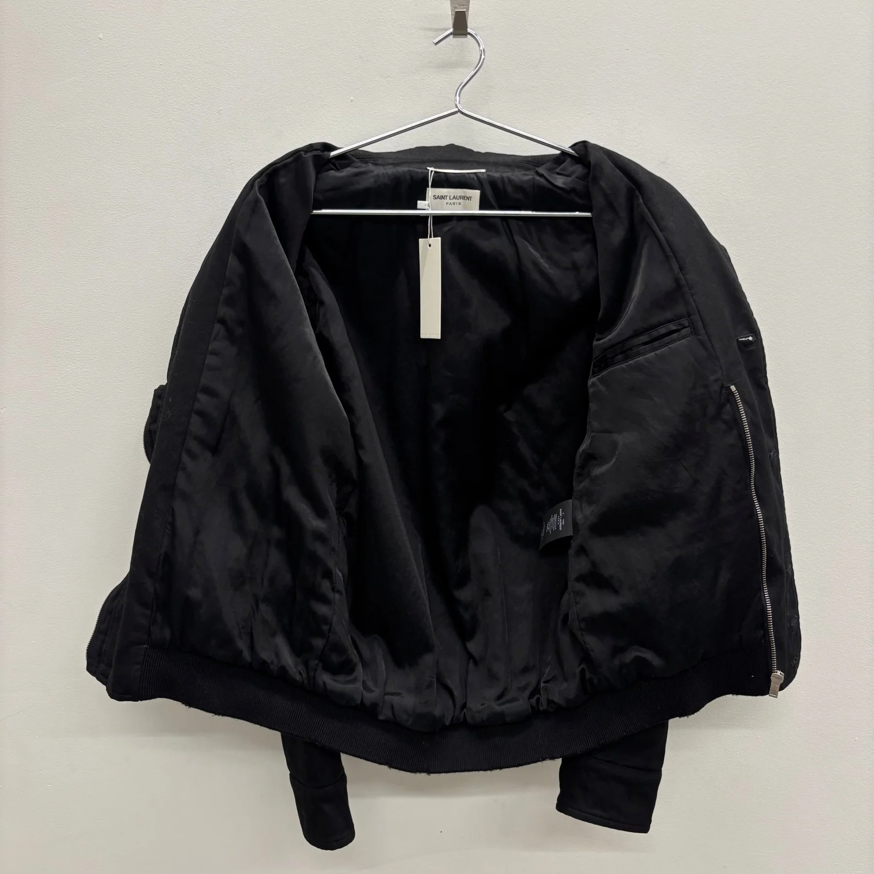 SS18 Saint Laurent Paris By Anthony Vaccarello Biker Blazer - Image 13