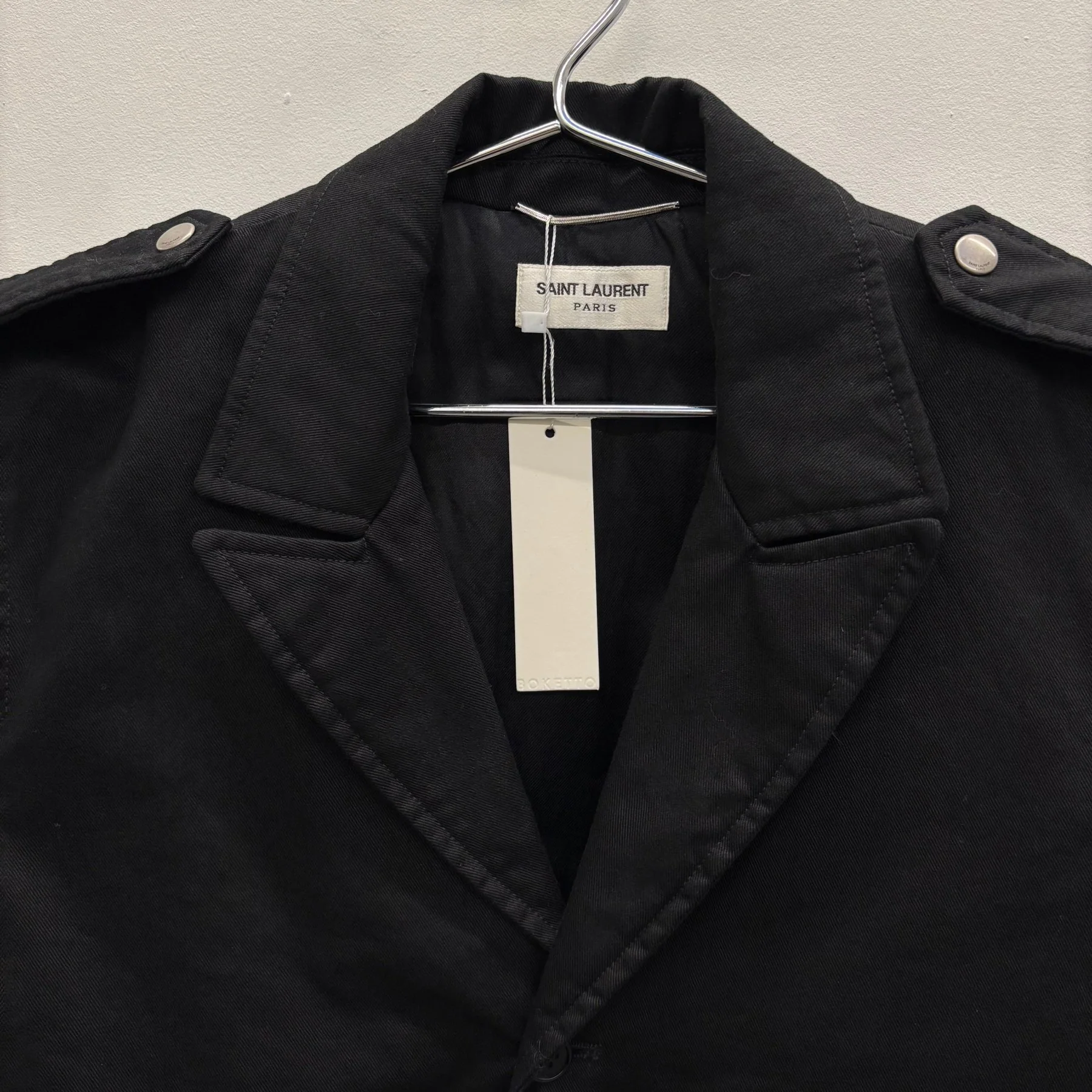 SS18 Saint Laurent Paris By Anthony Vaccarello Biker Blazer - Image 3