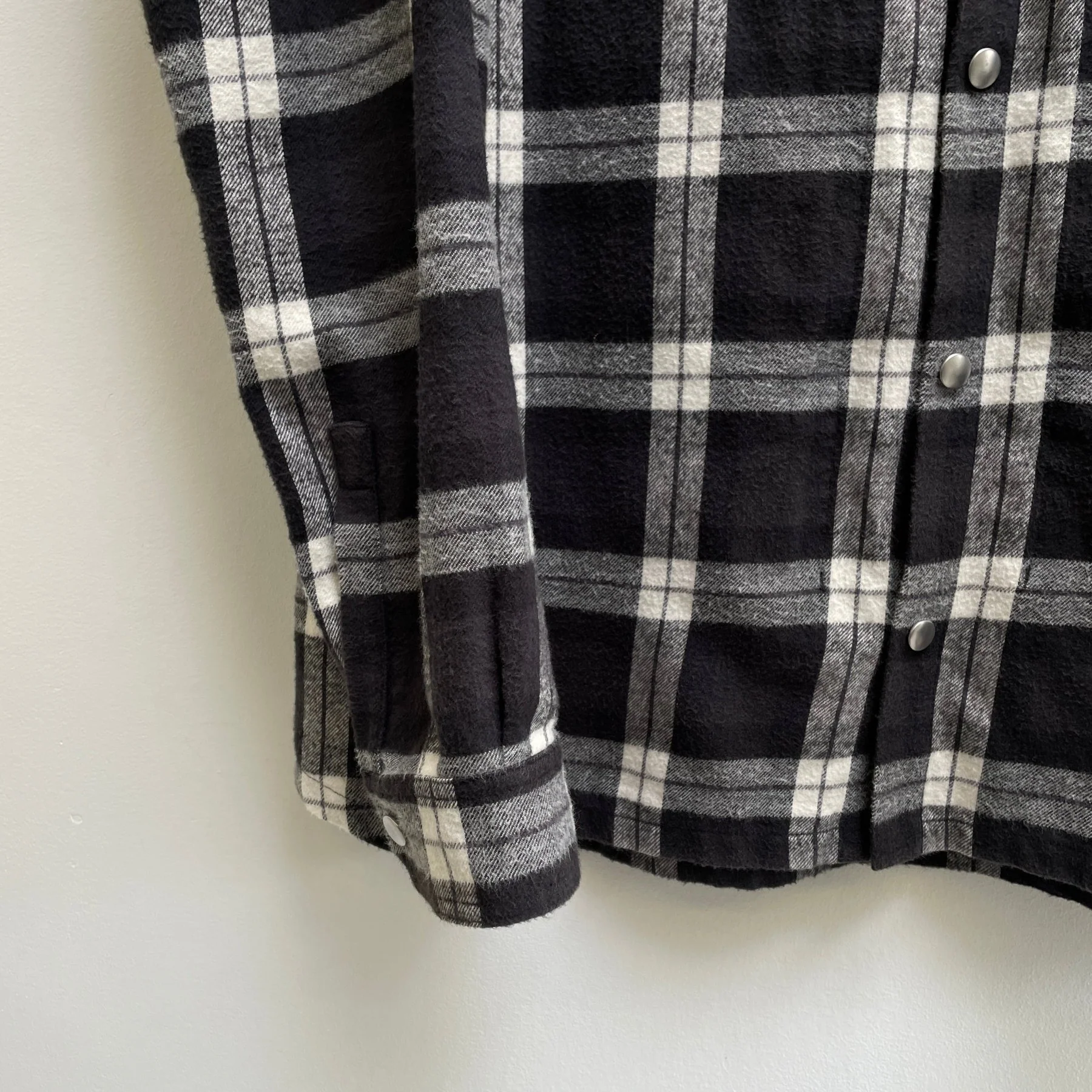 SS19 Rick Owens “BABEL” Plaid Flannel - Image 5
