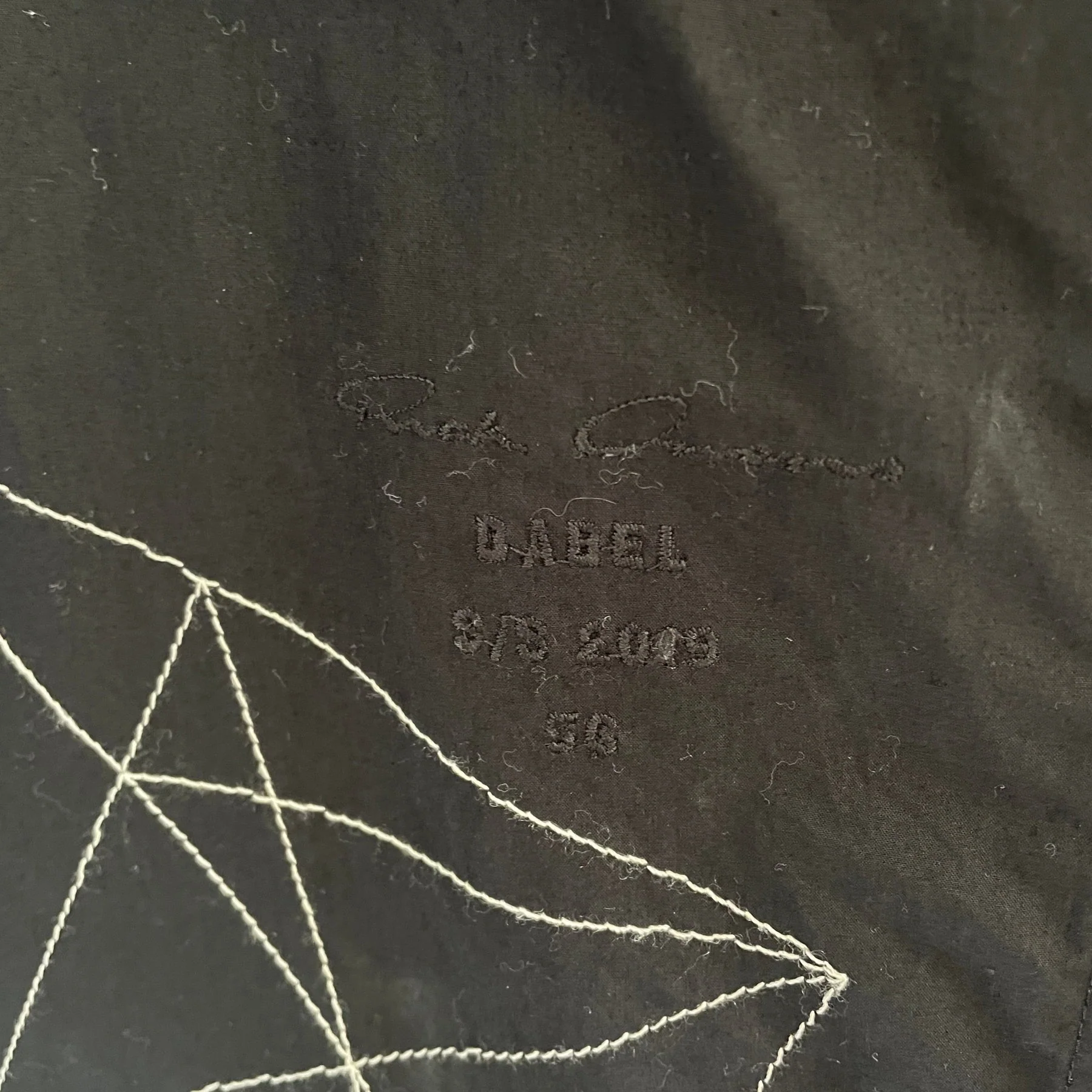 SS19 Rick Owens “BABEL” Plaid Flannel - Image 8