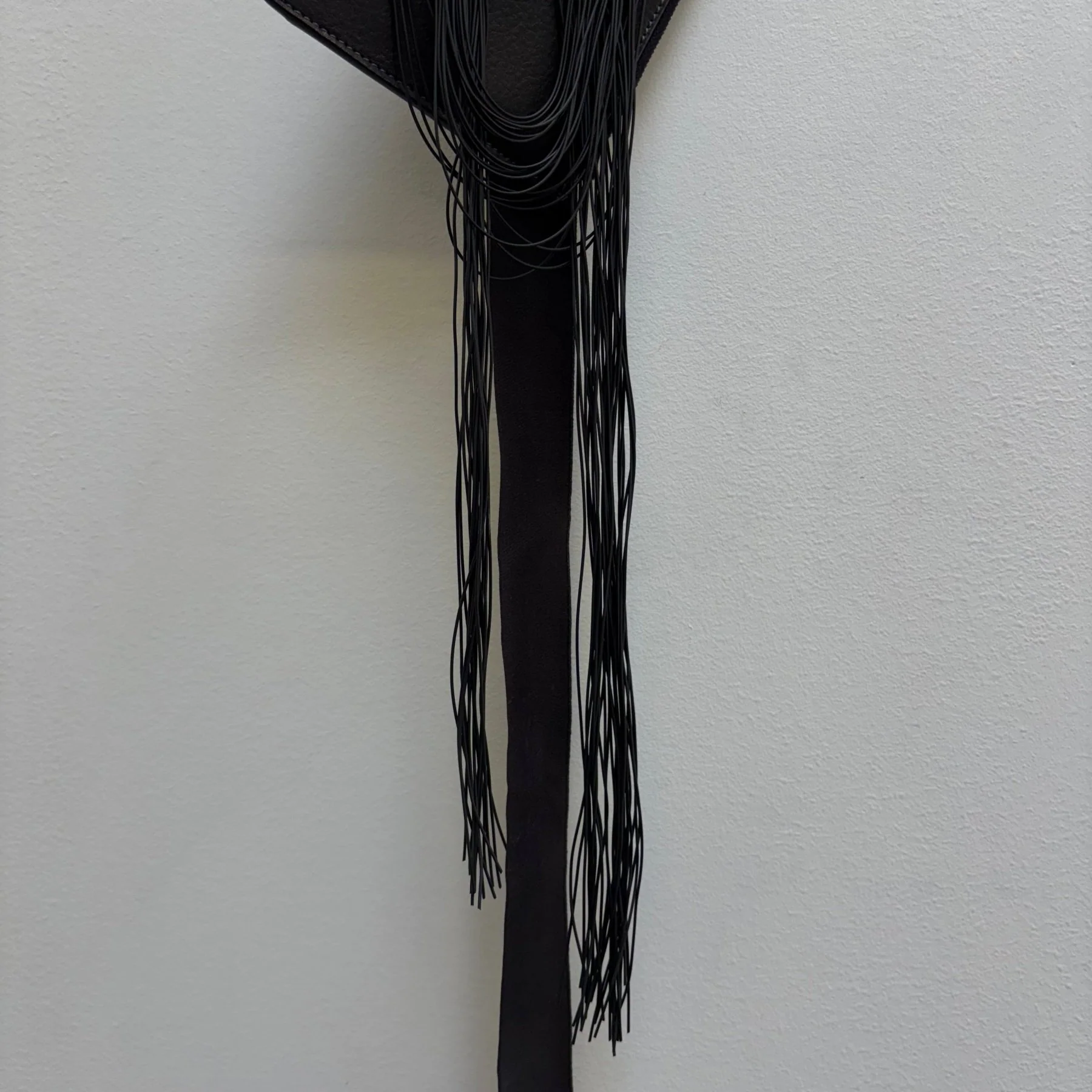 SS19 Rick Owens Leather Fringe Wallet - Image 10