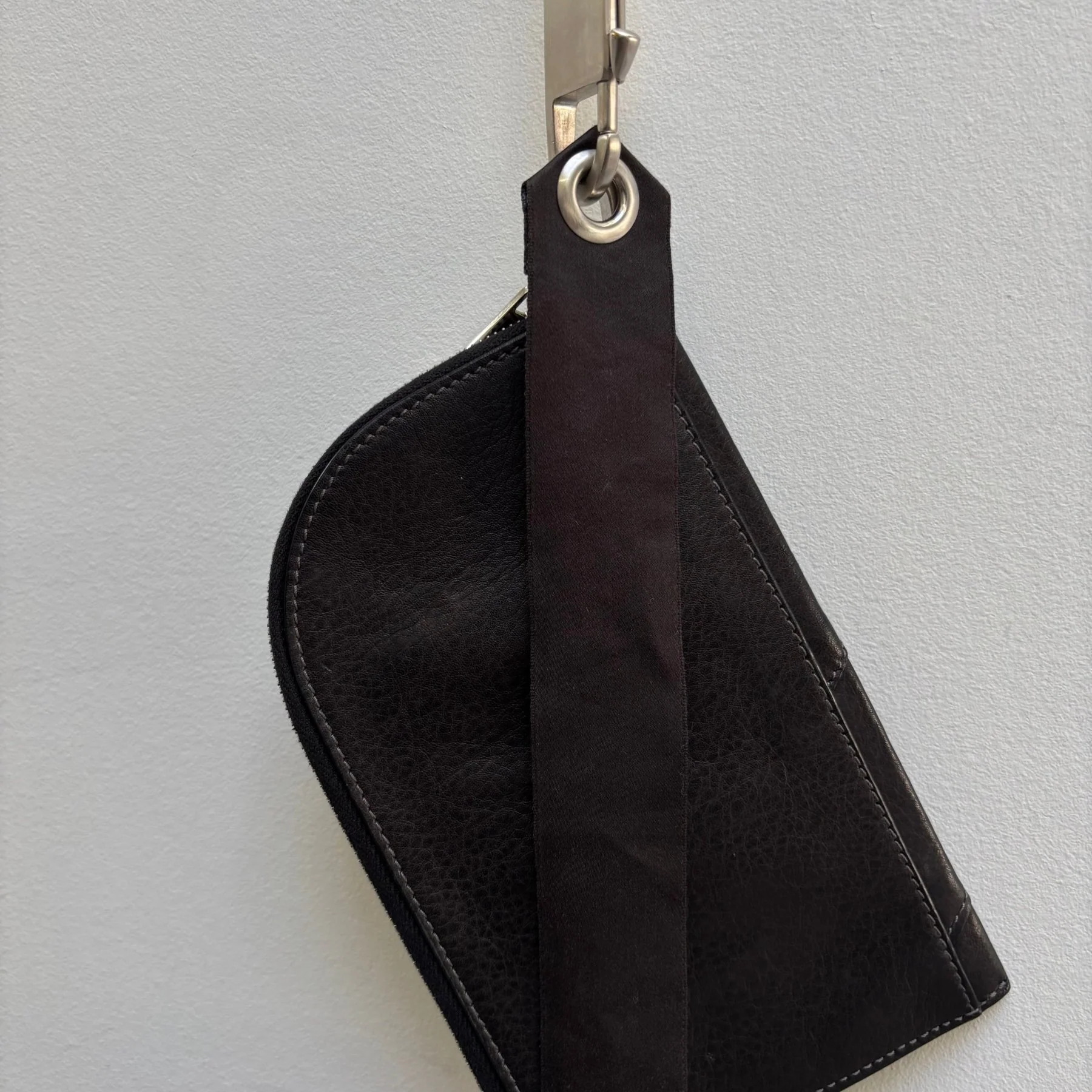 SS19 Rick Owens Leather Fringe Wallet - Image 9