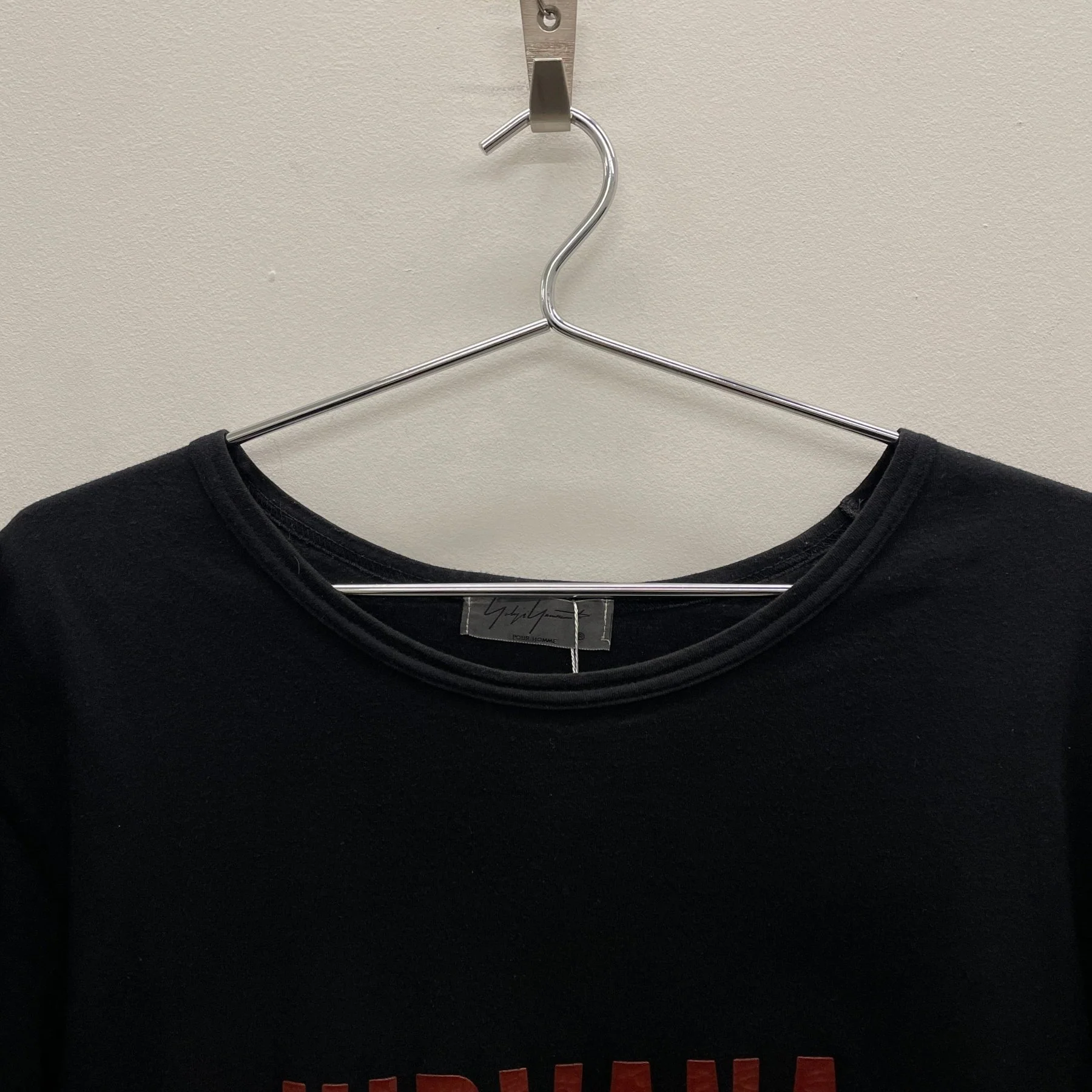 SS19 Yohji Yamamoto “NIRVANA” T-Shirt - Image 3