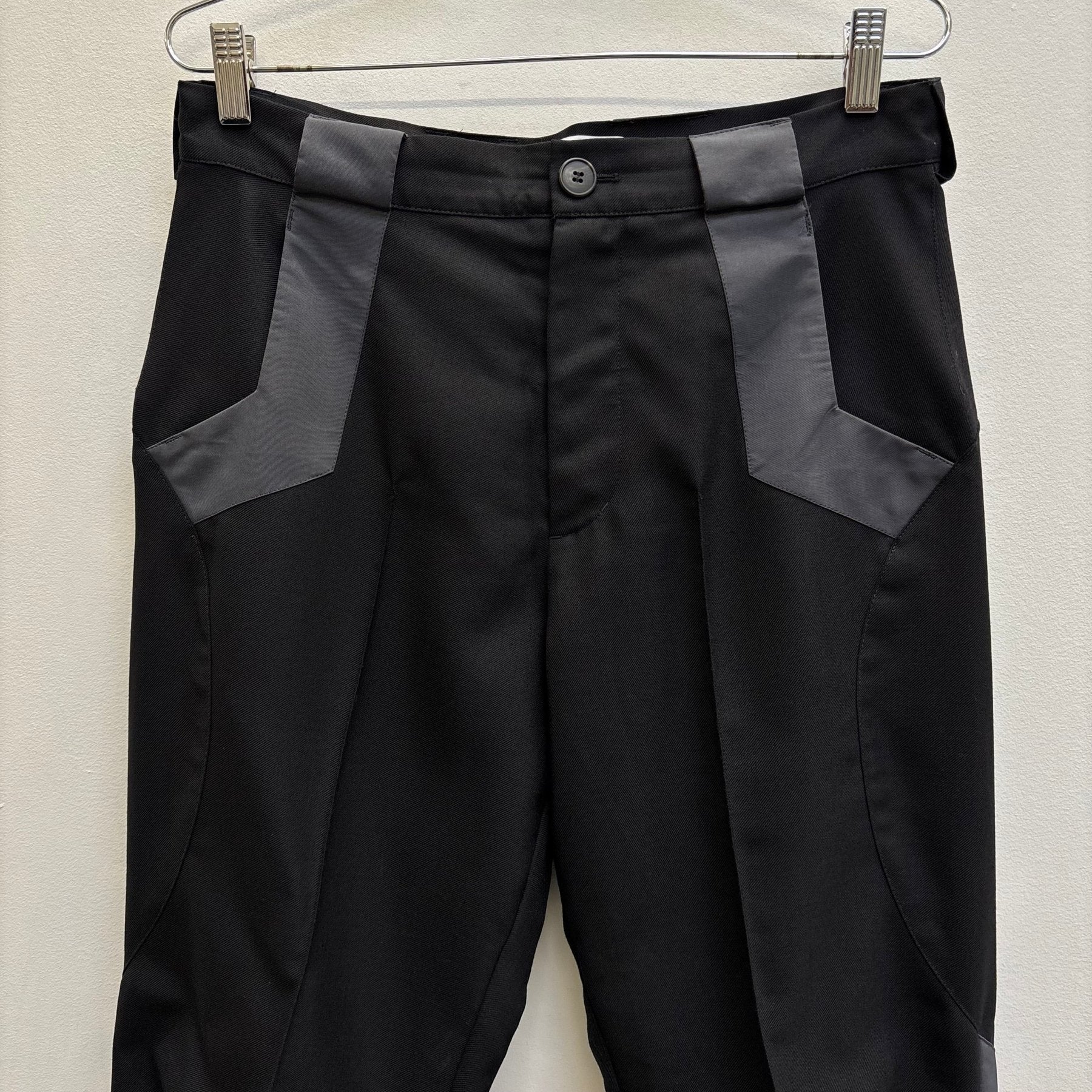 SS20 Kiko Kostadinov Wool Panelled Trousers - Image 3