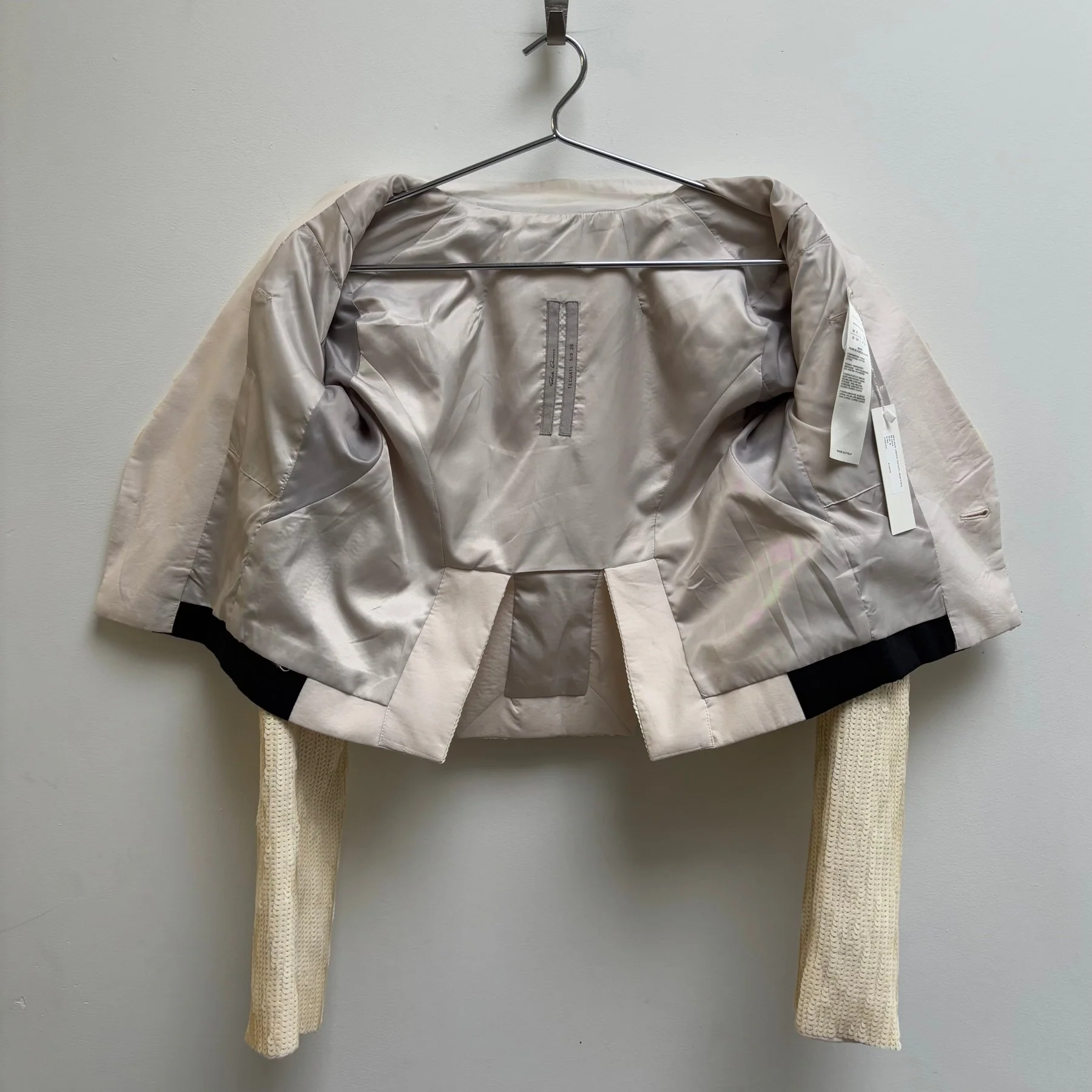 SS20 Rick Owens Tectual Sequin Blazer - Image 10