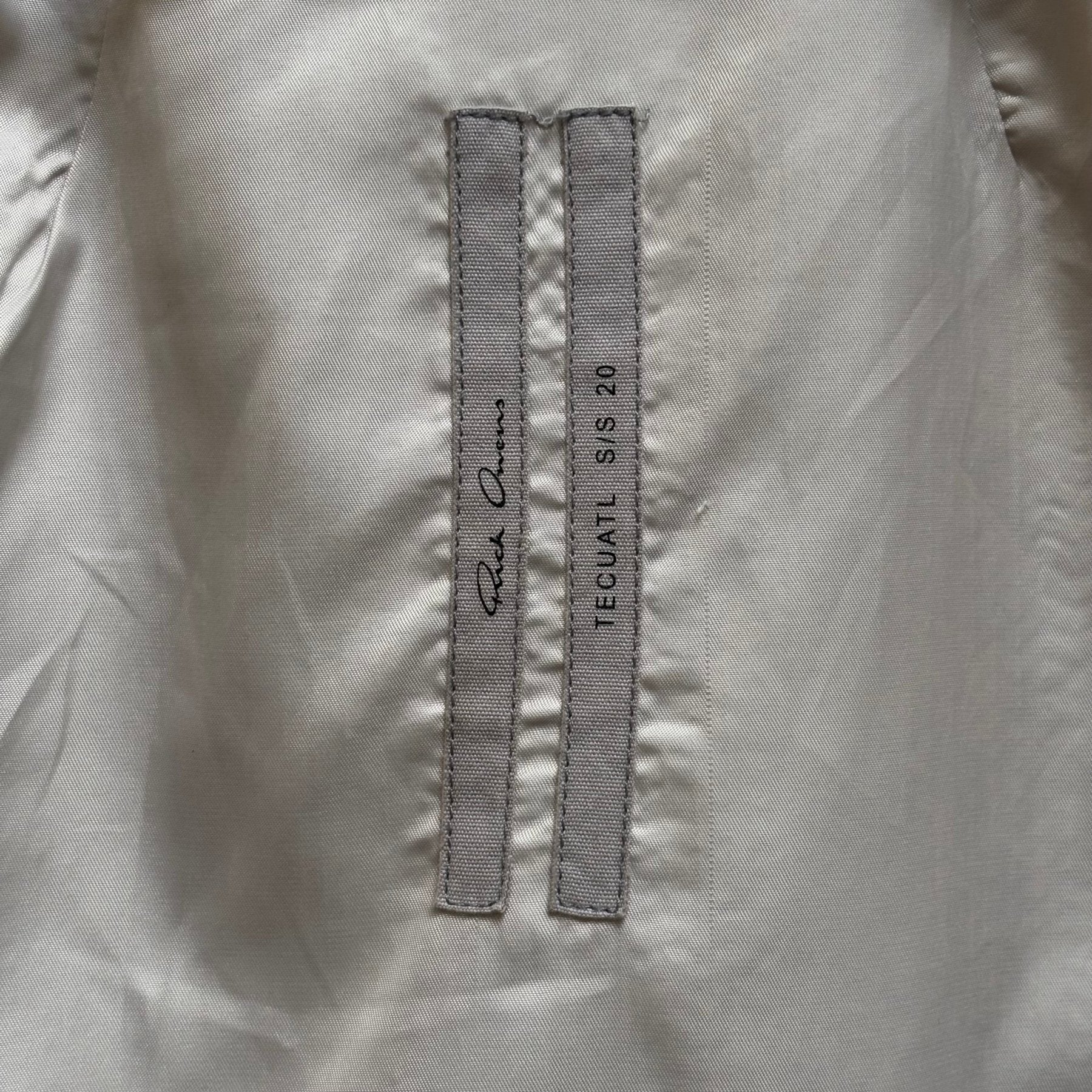 SS20 Rick Owens Tectual Sequin Blazer - Image 11