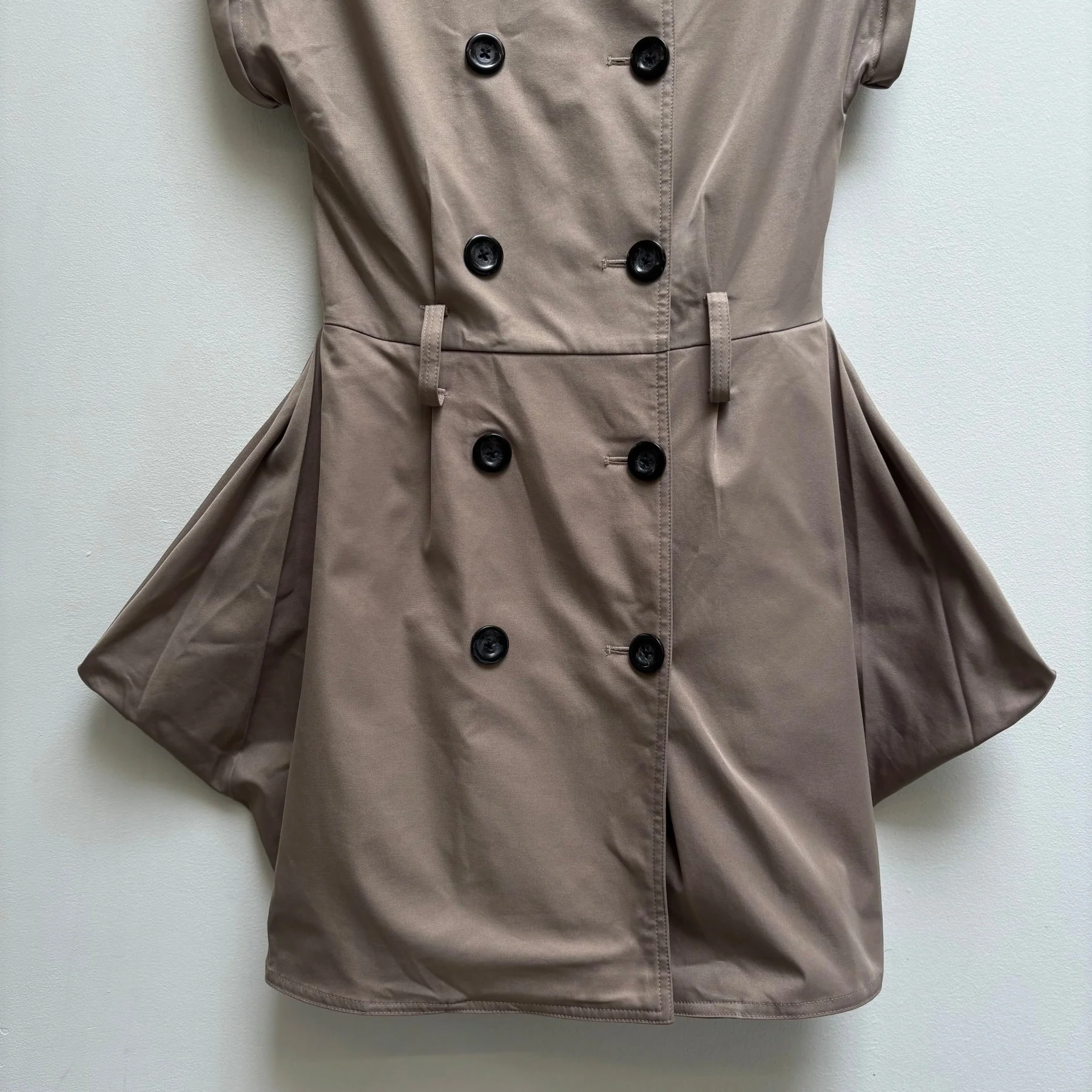 SS21 Alexander McQueen Exploded Trench Dress - Image 4