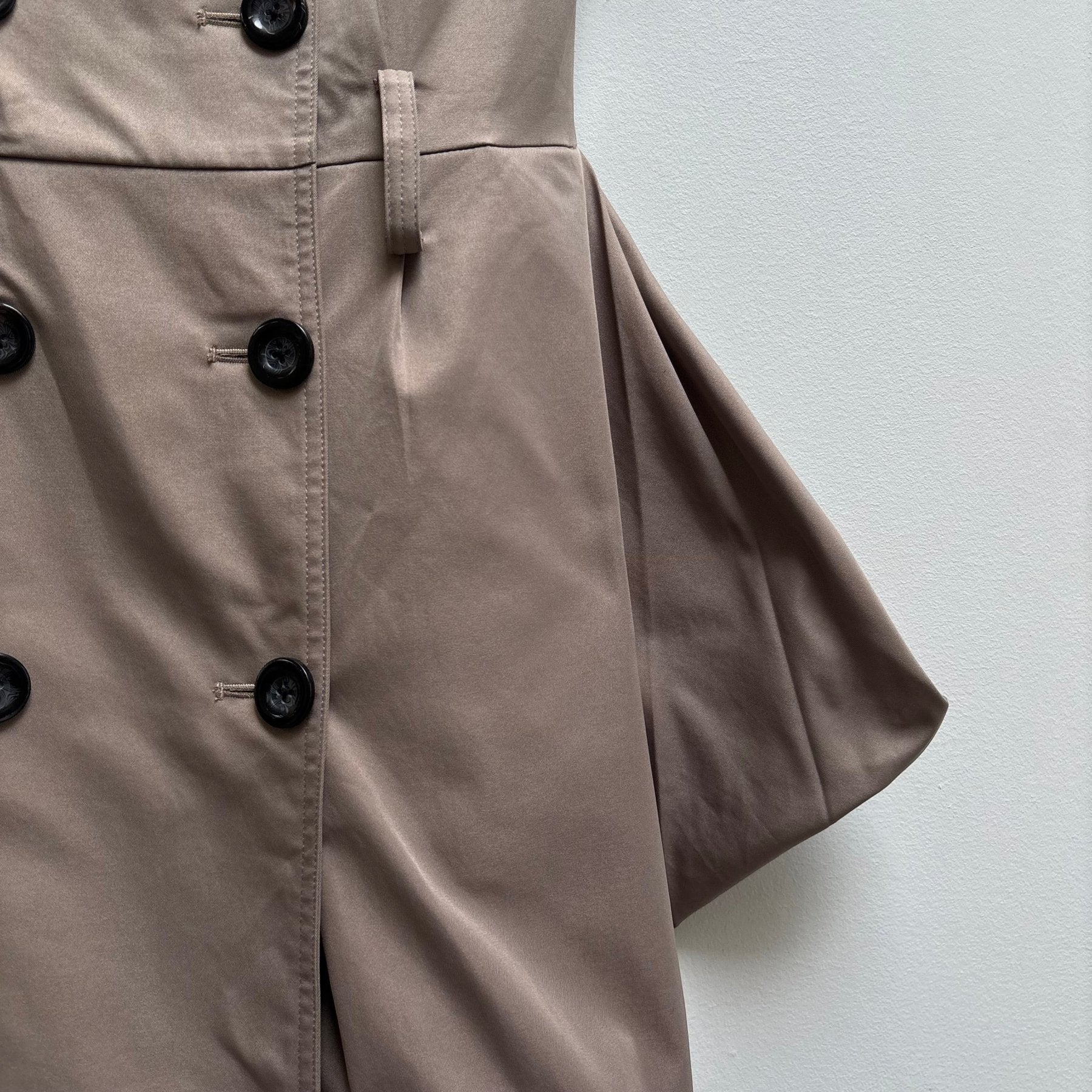 SS21 Alexander McQueen Exploded Trench Dress - Image 7