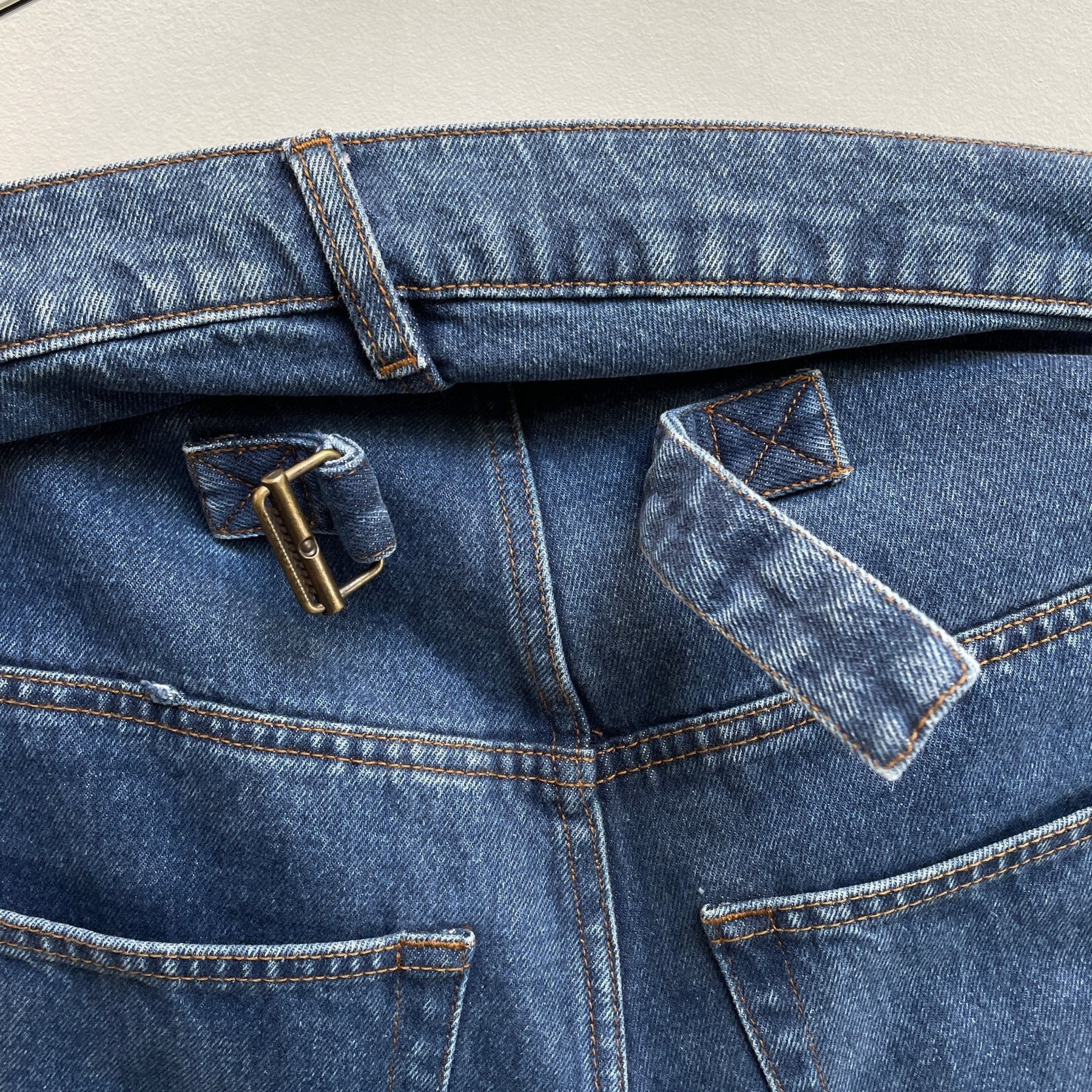SS21 Y/Project 3rd Edition Evergreen Asymmetrical Fly Denim - Image 10