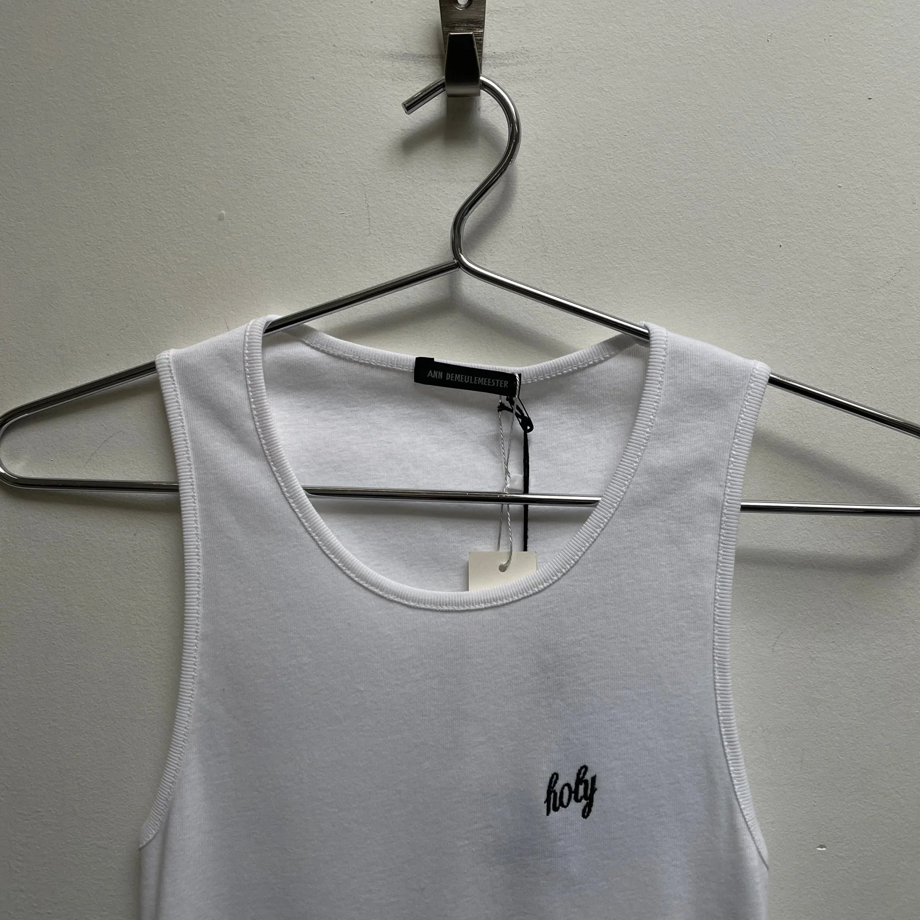 SS22 Ann Demeulemeester “Holy” Tank Top - Image 3