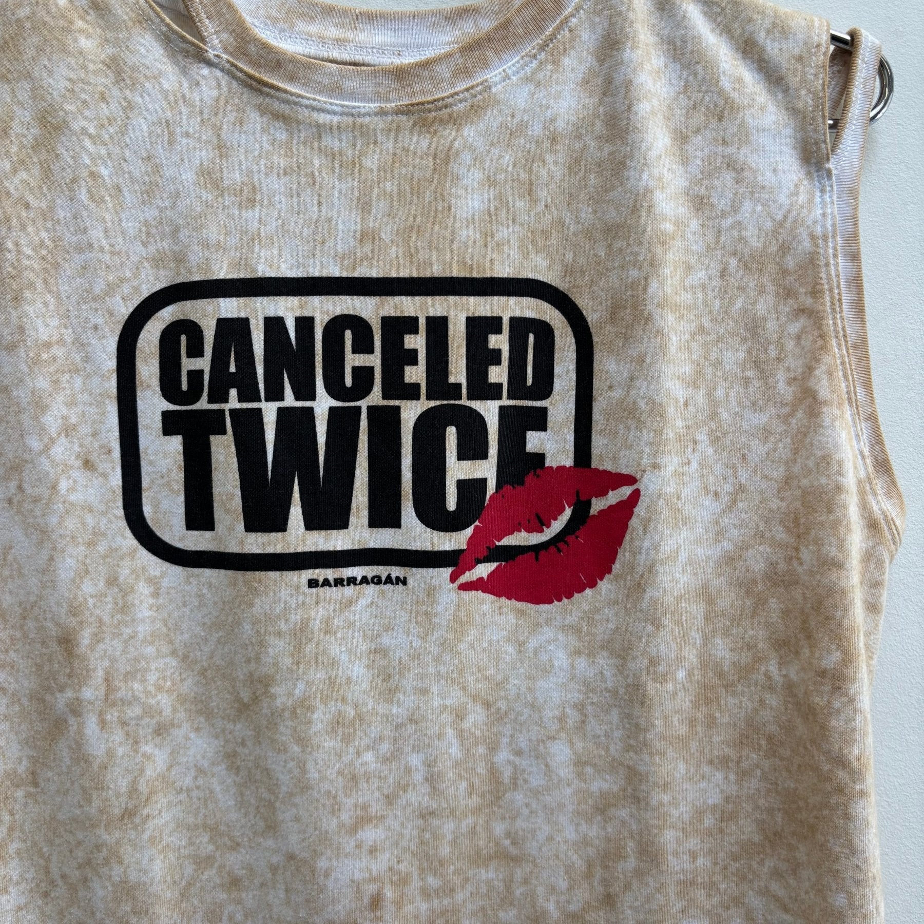 SS23 Barragán ‘Canceled Twice Tank Top - Image 4