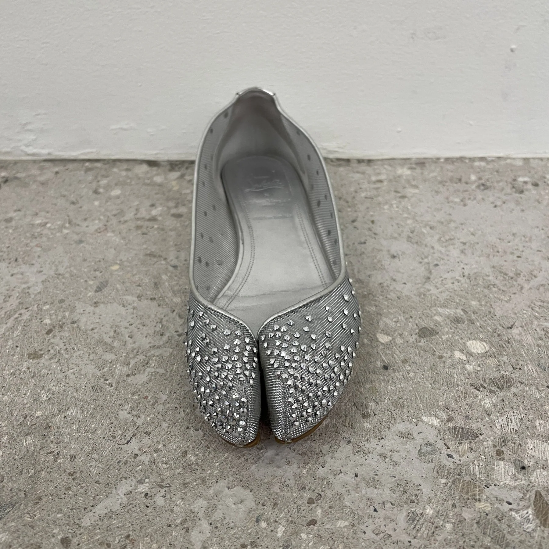 SS25 Christian Louboutin x Maison Margiela “Marlougelia Strass” Ballet Flats - Image 6