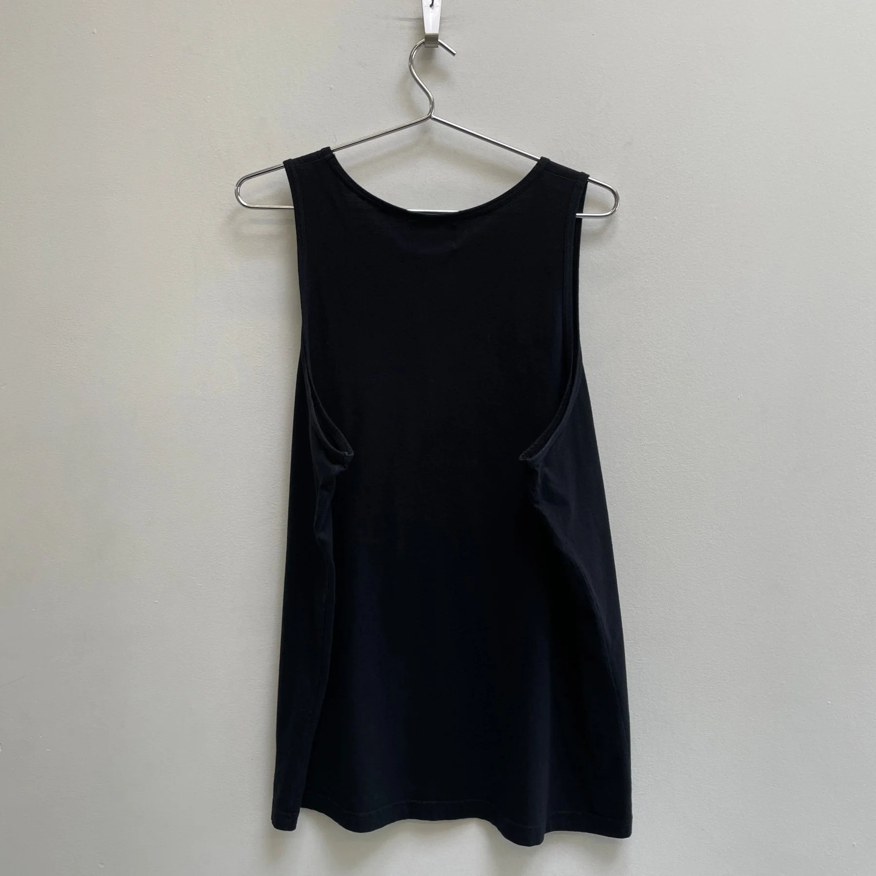 SS25 Comme Des Garçons Classic Black Tank Top - Image 2
