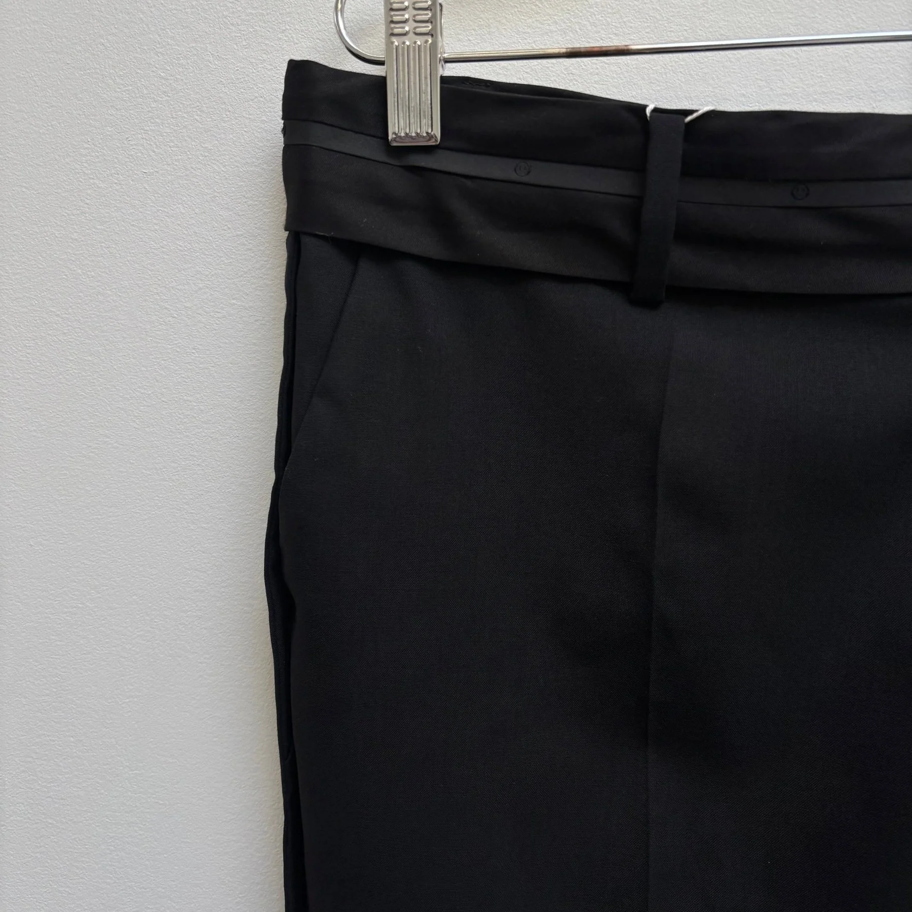 SS25 Undercover "Chaos And Balance" Black Pants - Image 5