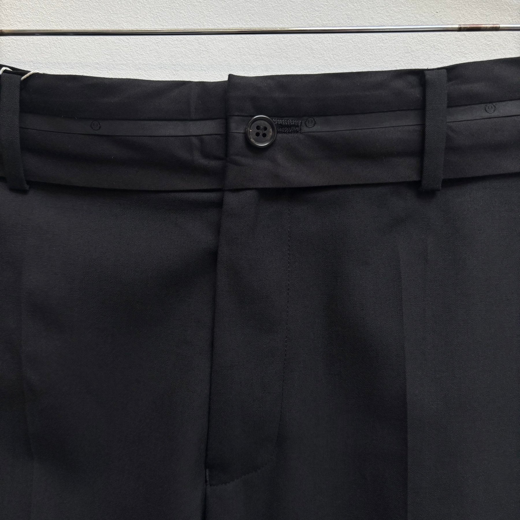 SS25 Undercover "Chaos And Balance" Black Pants - Image 8