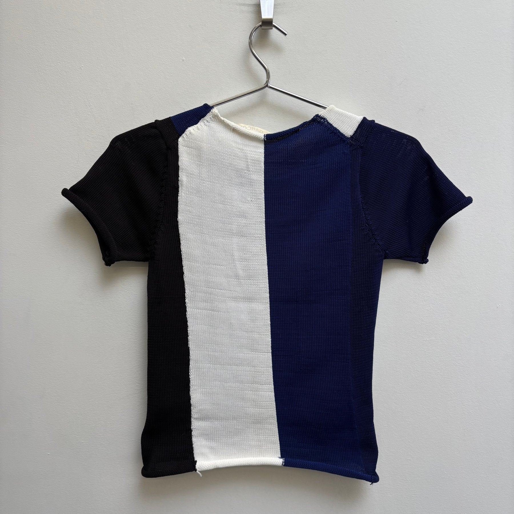 SS95 Comme Des Garçons Striped Knit Tee - Image 2