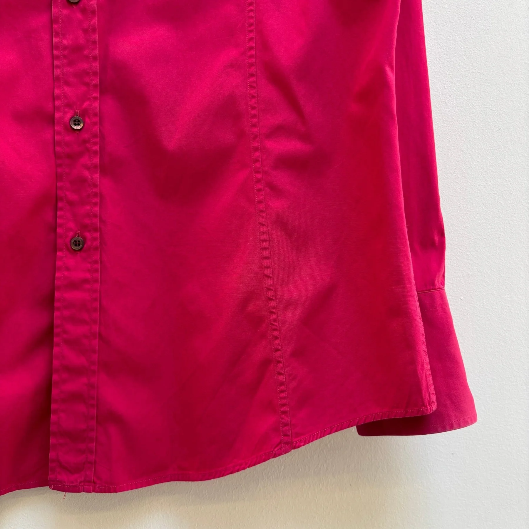 SS99 Gucci by Tom Ford Pink Button Up Blouse - Image 5