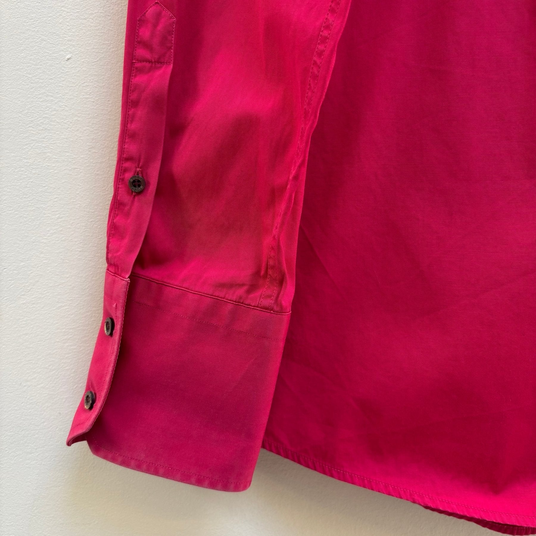 SS99 Gucci by Tom Ford Pink Button Up Blouse - Image 7