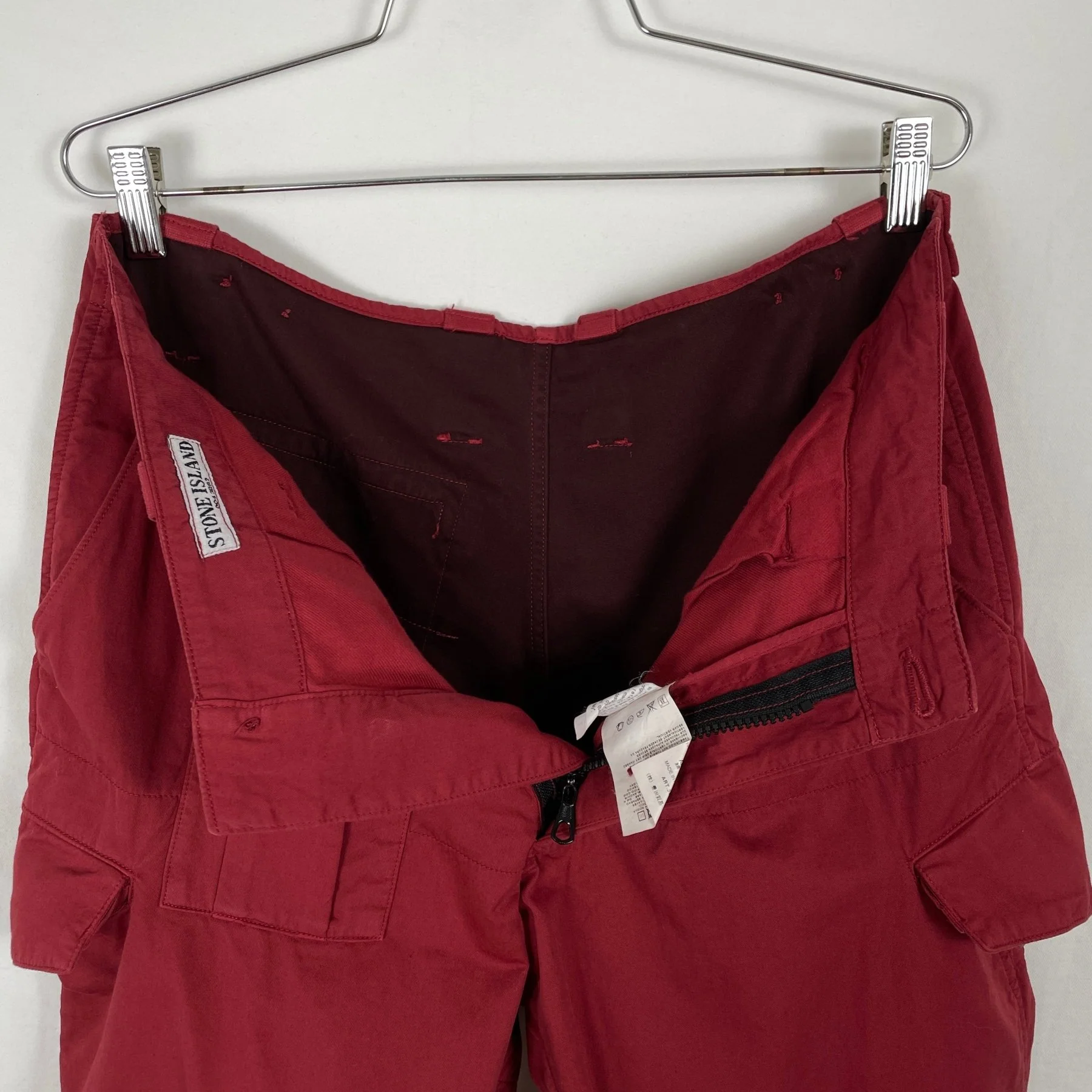 Stone Island Lined Military Cargo Pants - Image 8