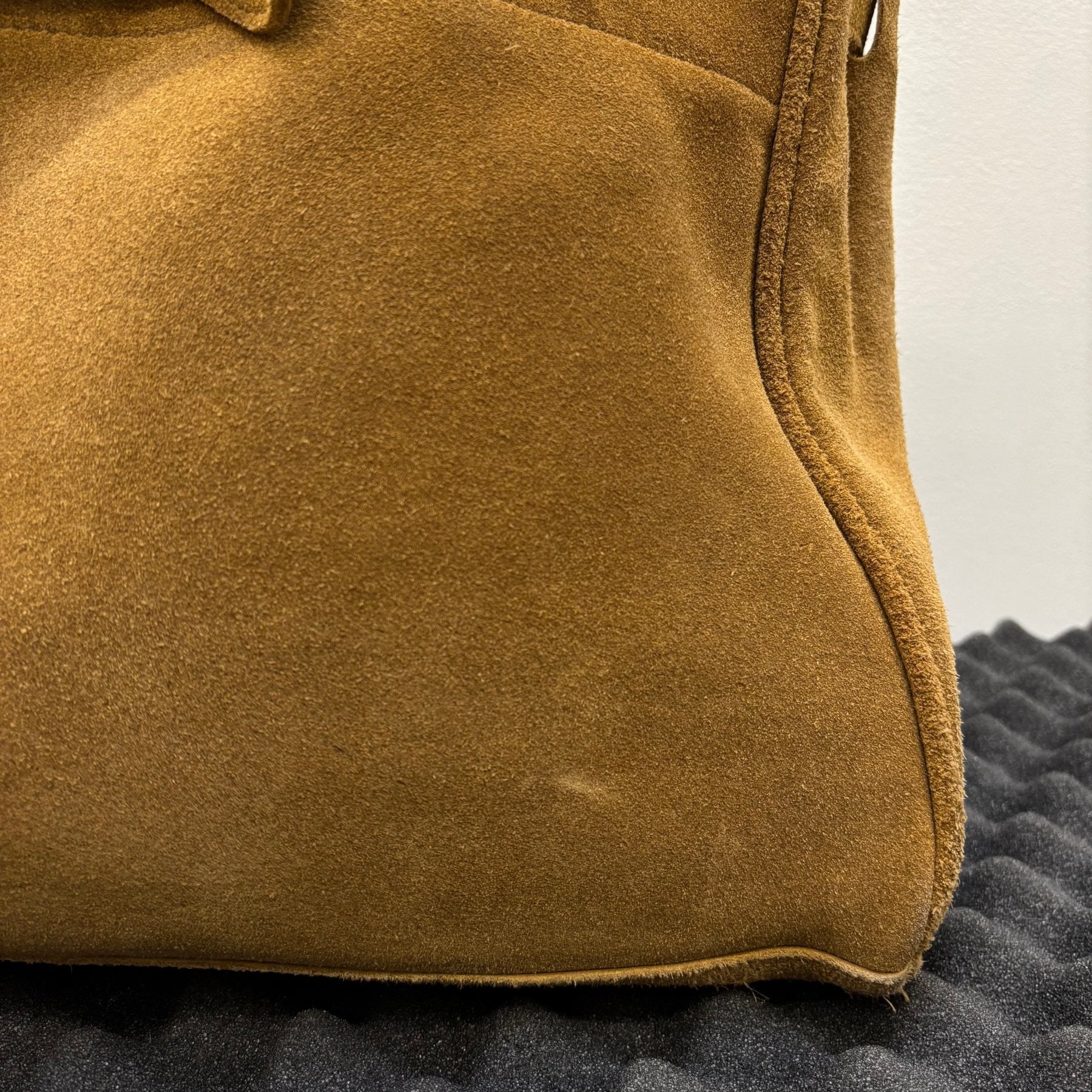 Sita Parantica Suede Leather Firkin Handbag - Image 5