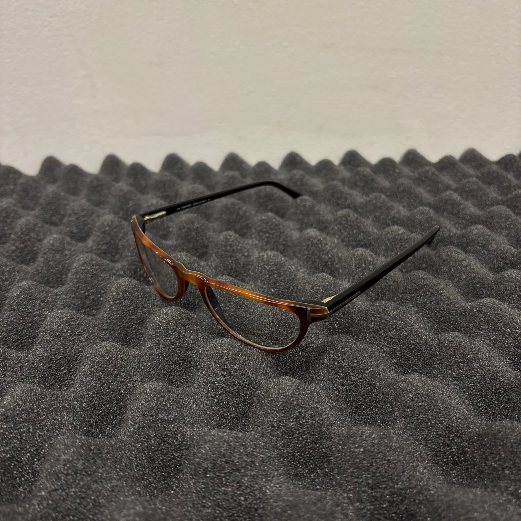 Tom Ford Half Moon Tortoise Optical Glasses - Image 3