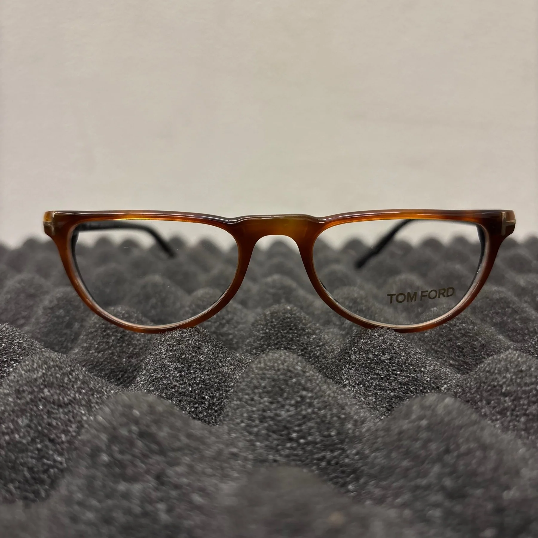 Tom Ford Half Moon Tortoise Optical Glasses - Image 4