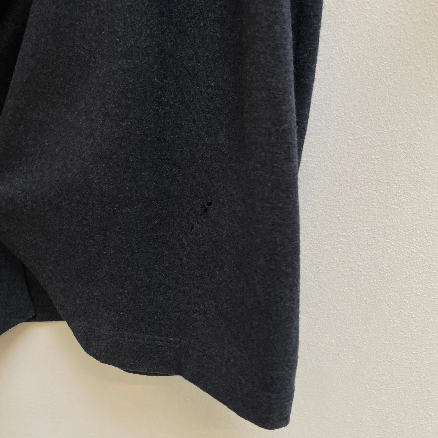 00s Helmut Lang (Lang Era) Draped Neckline Zip Dress - Image 9