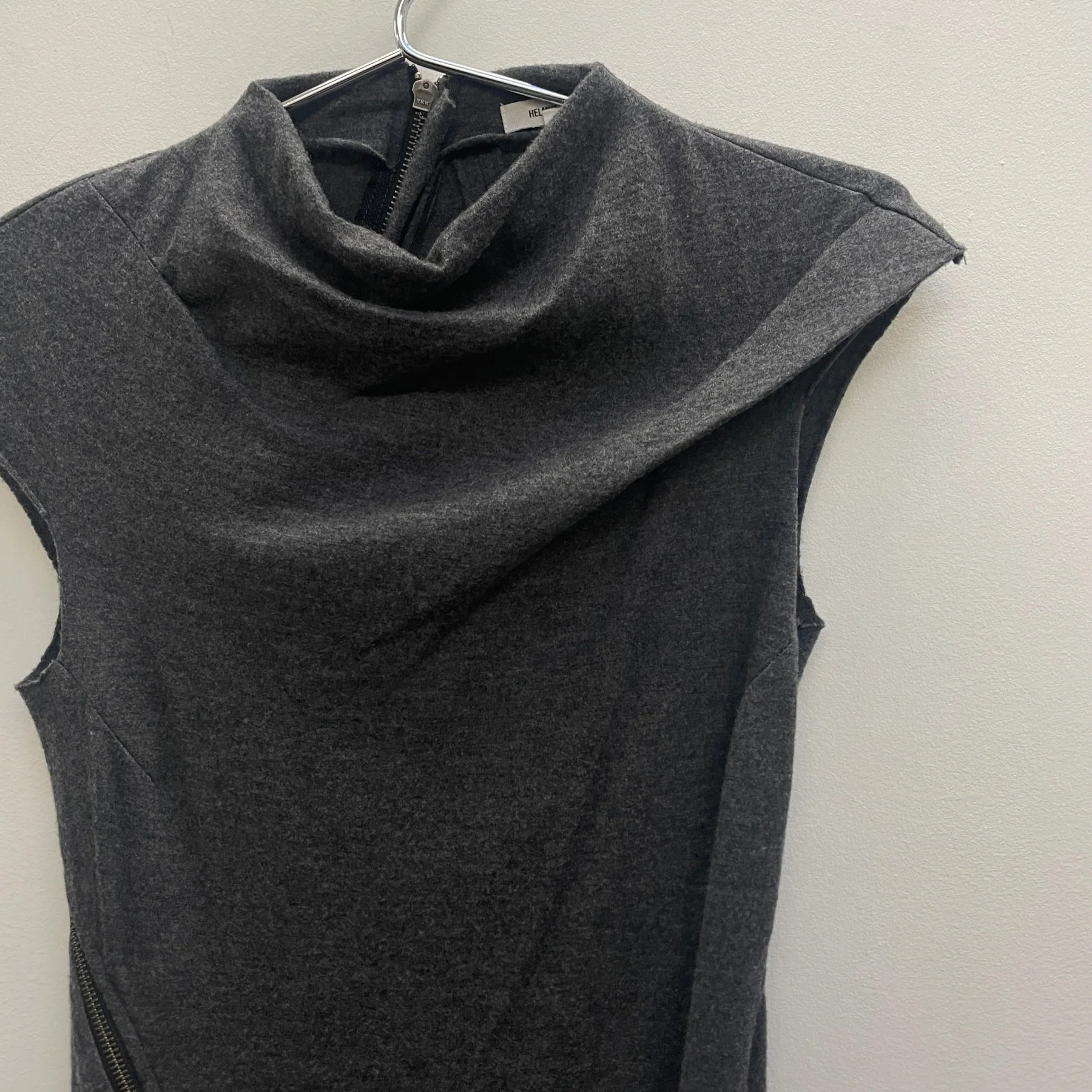 00s Helmut Lang Sonar Zipper Dress - Image 4