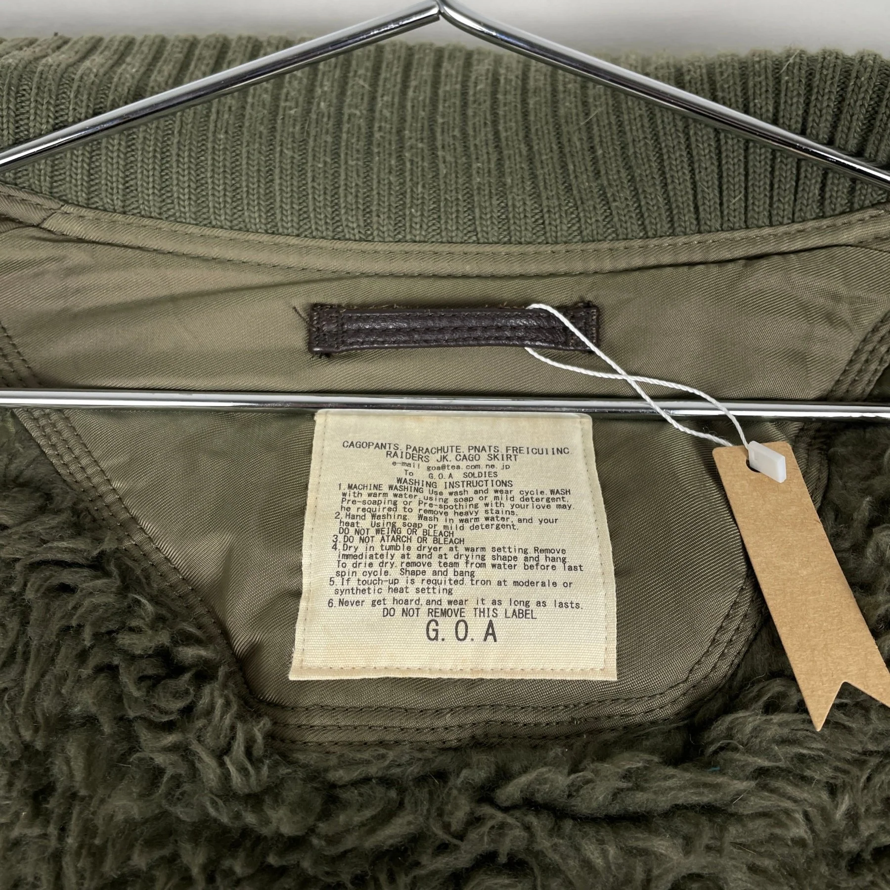 Vintage G.O.A. Military Flight Jacket - Image 12