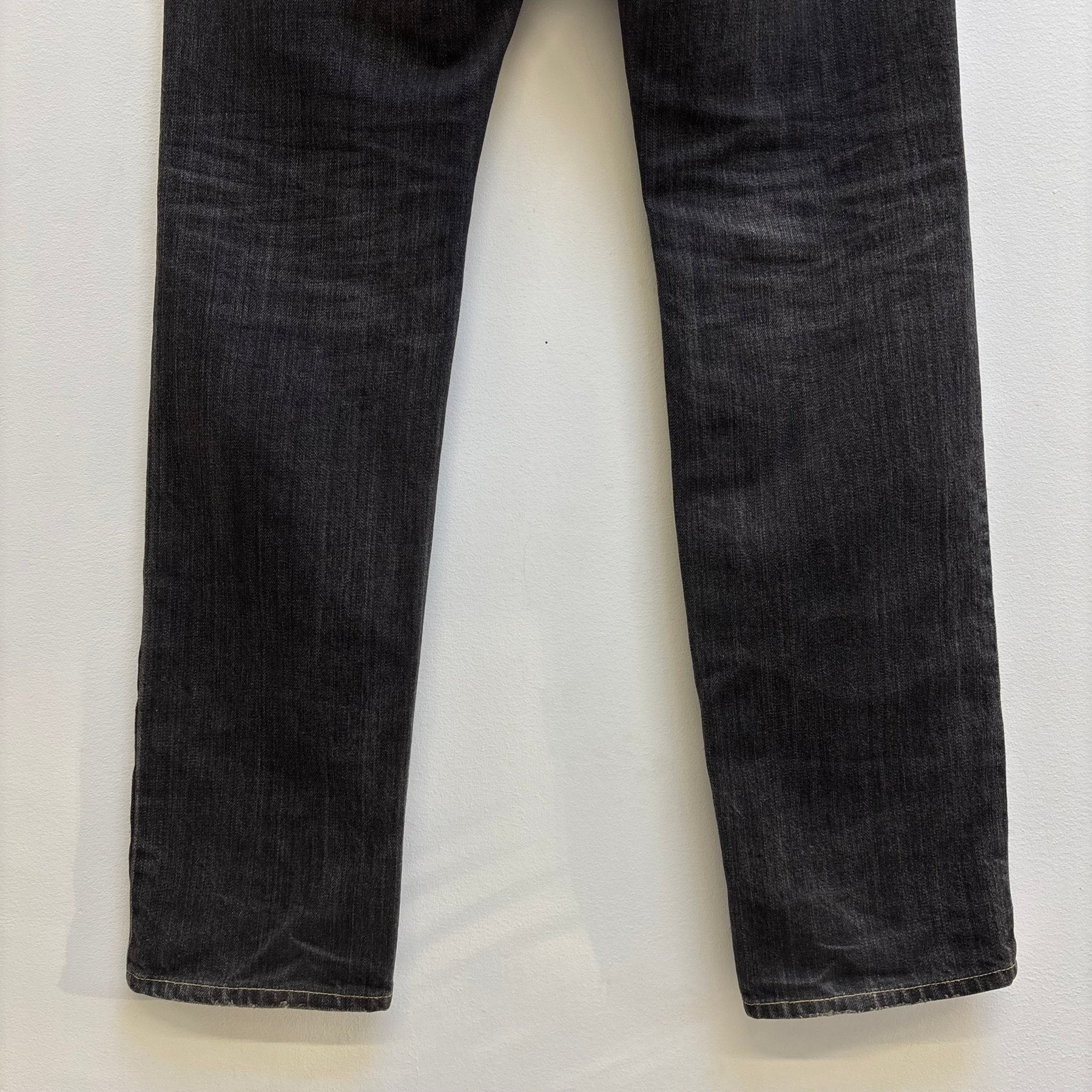 Tête Homme Acid Wash Distressed Denim Jeans - Image 10