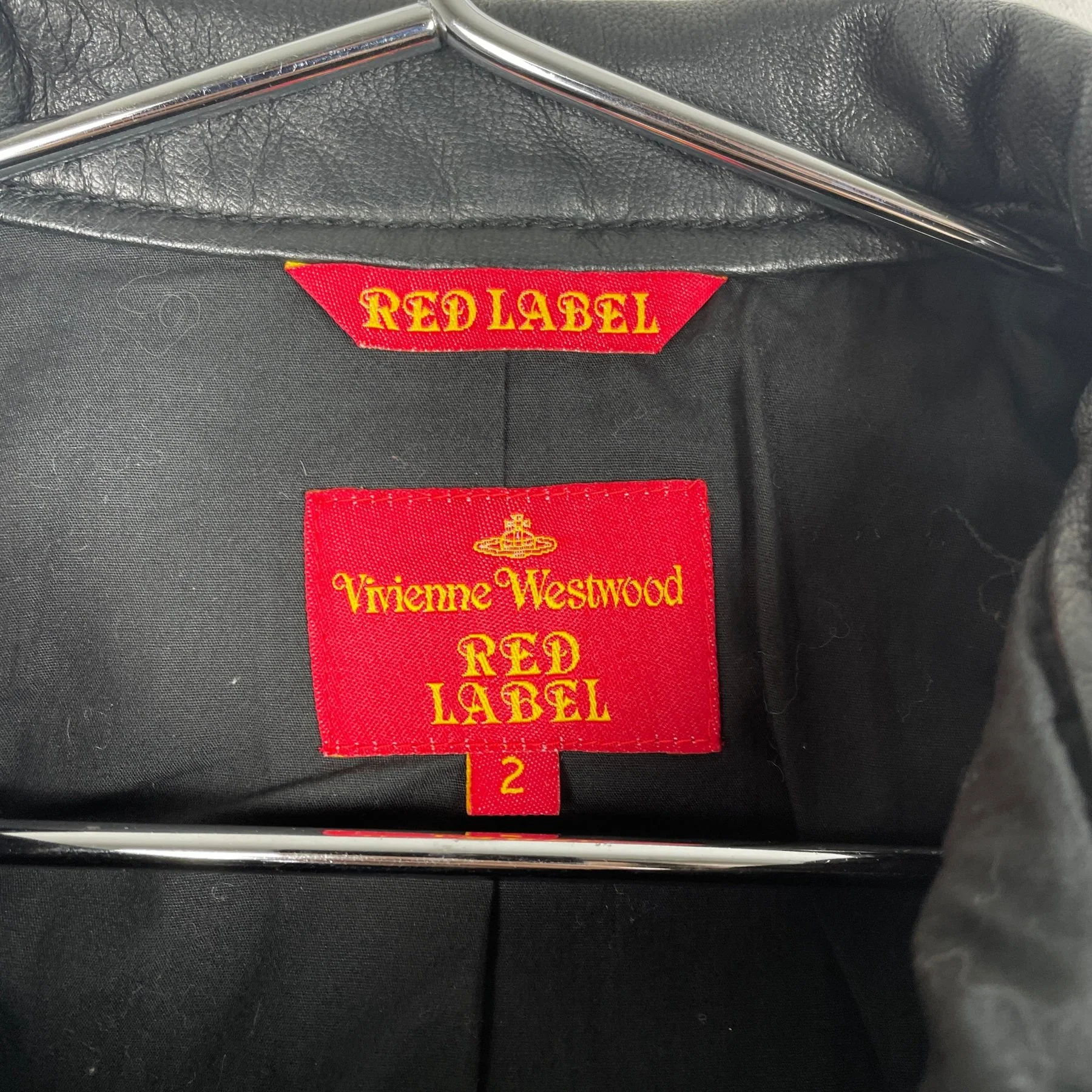 Vivienne Westwood Cropped Biker Jacket - Image 4